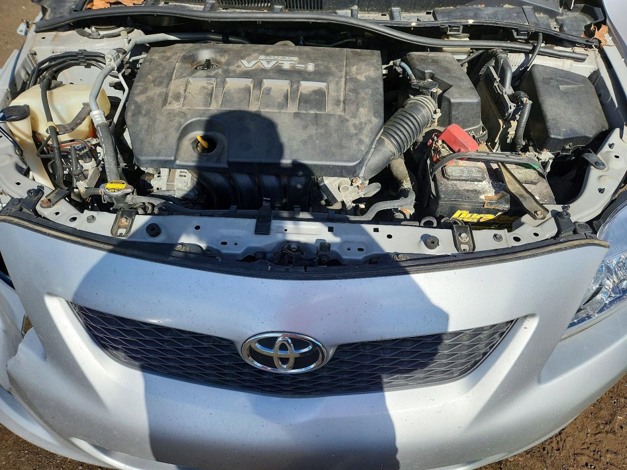 2009 Toyota Corolla Base Silver vin: 1NXBU40E79Z062268