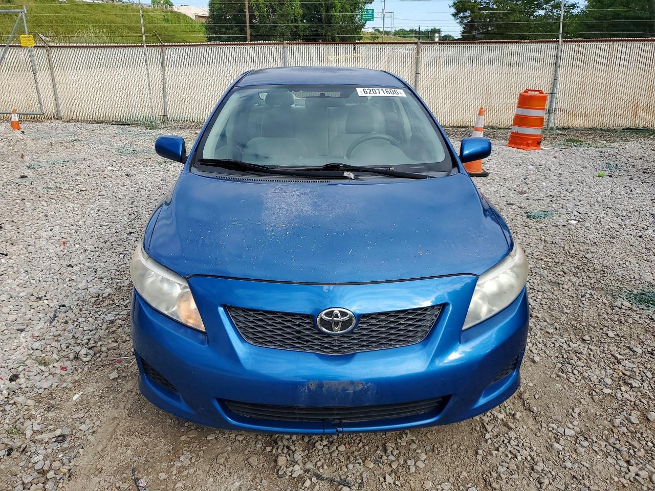 2009 Toyota Corolla Le Blue vin: 1NXBU40E79Z065882