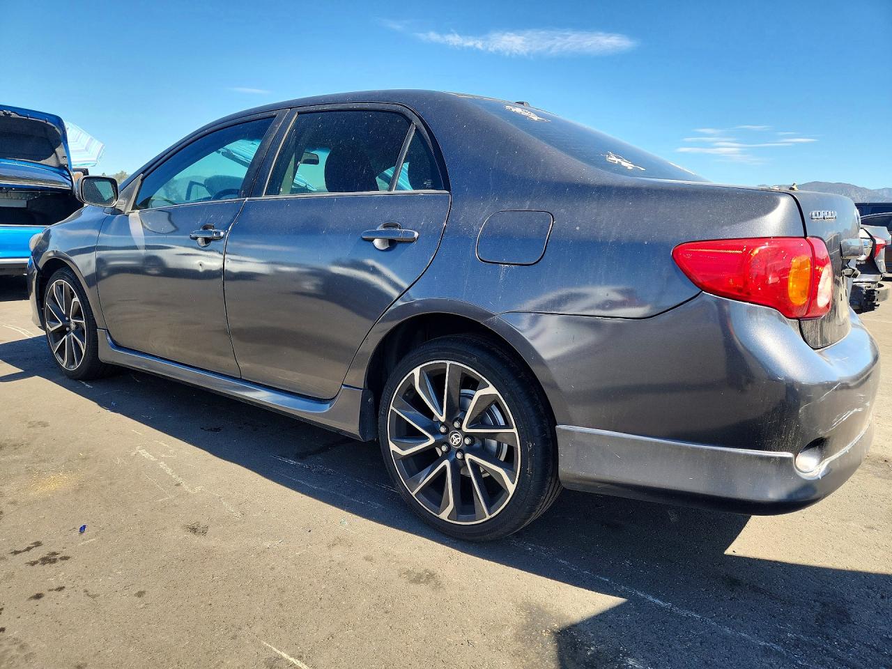 2009 Toyota Corolla S Gray vin: 1NXBU40E79Z070547
