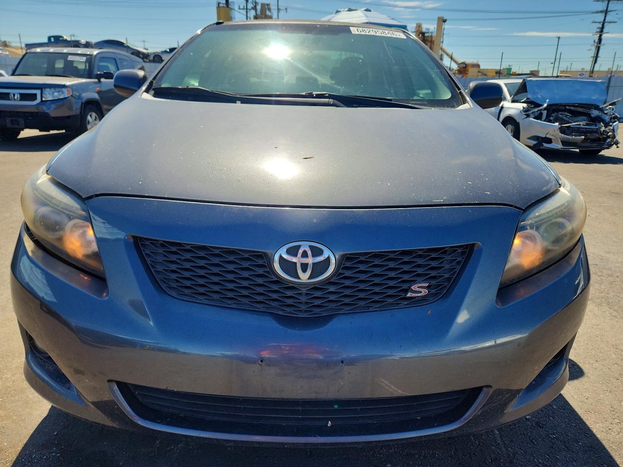 2009 Toyota Corolla S Gray vin: 1NXBU40E79Z070547