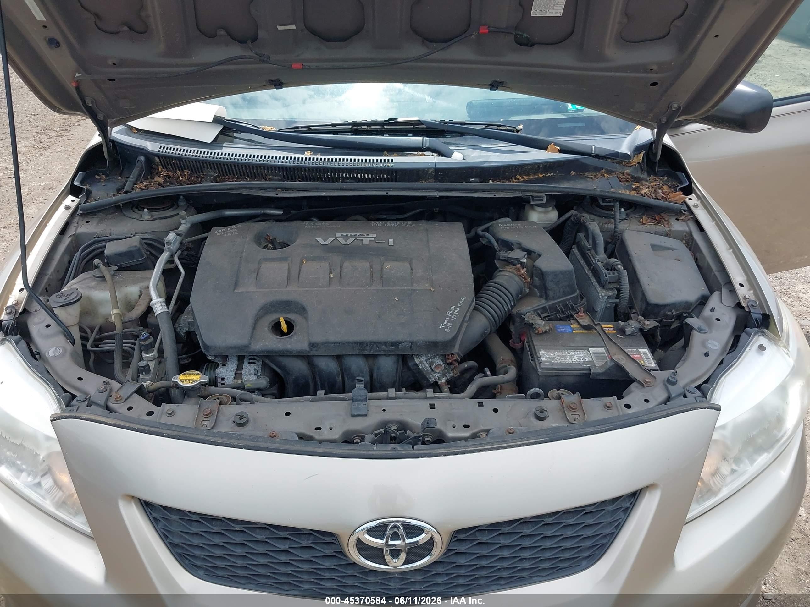 2009 Toyota Corolla   Tan vin: 1NXBU40E79Z078969