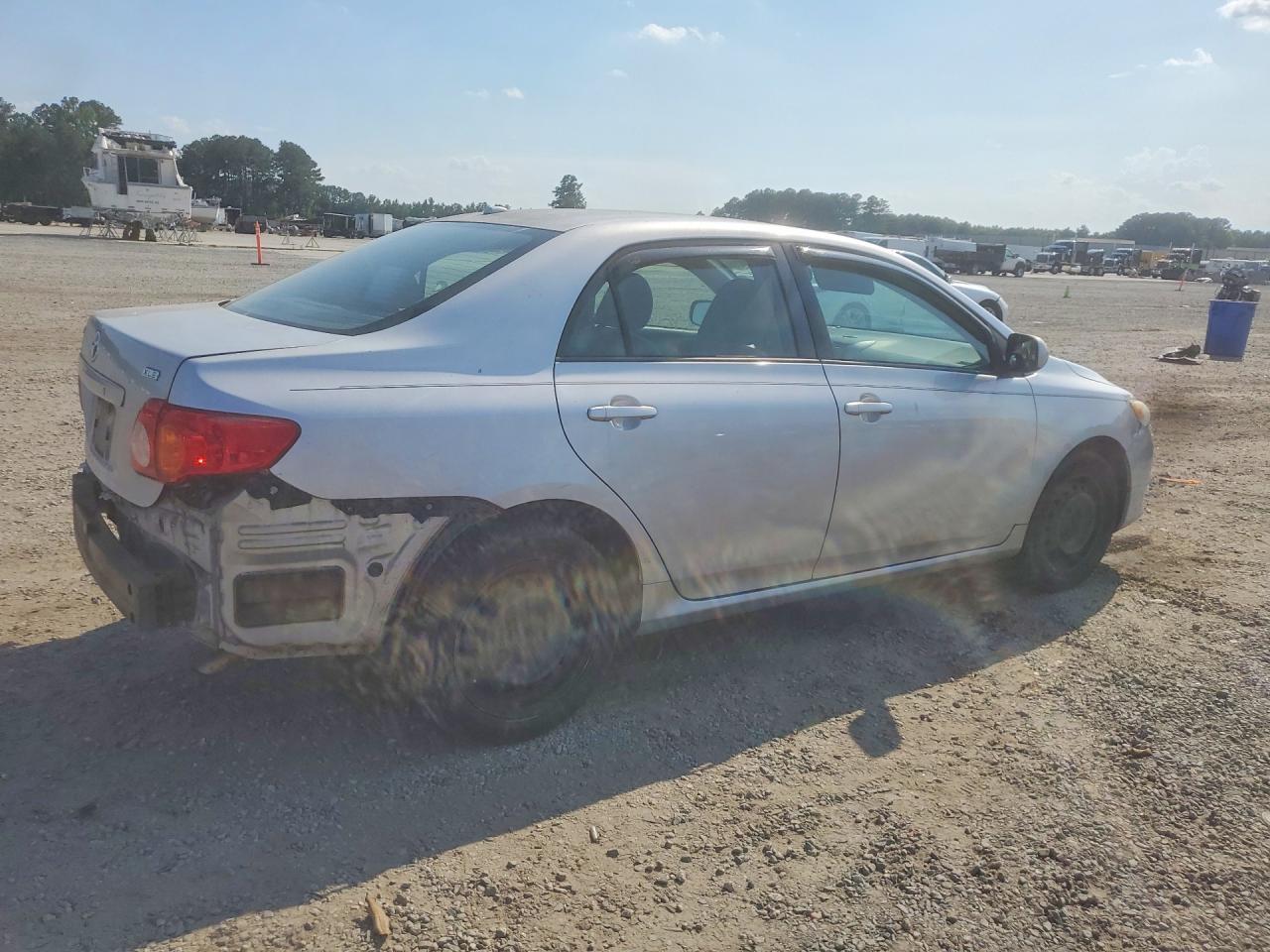 2009 Toyota Corolla Xle Silver vin: 1NXBU40E79Z099126