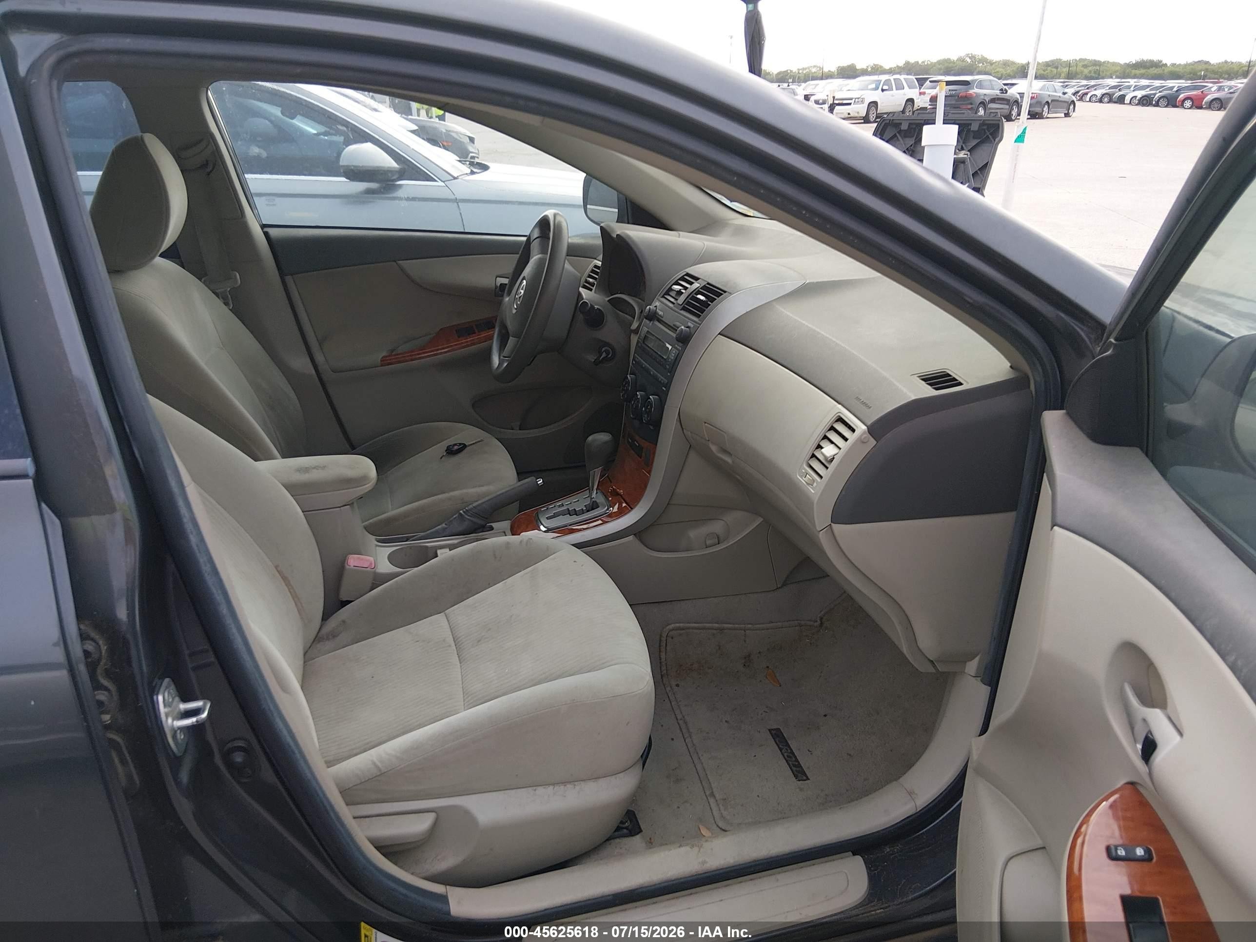 2009 Toyota Corolla Xle Gray vin: 1NXBU40E79Z099689