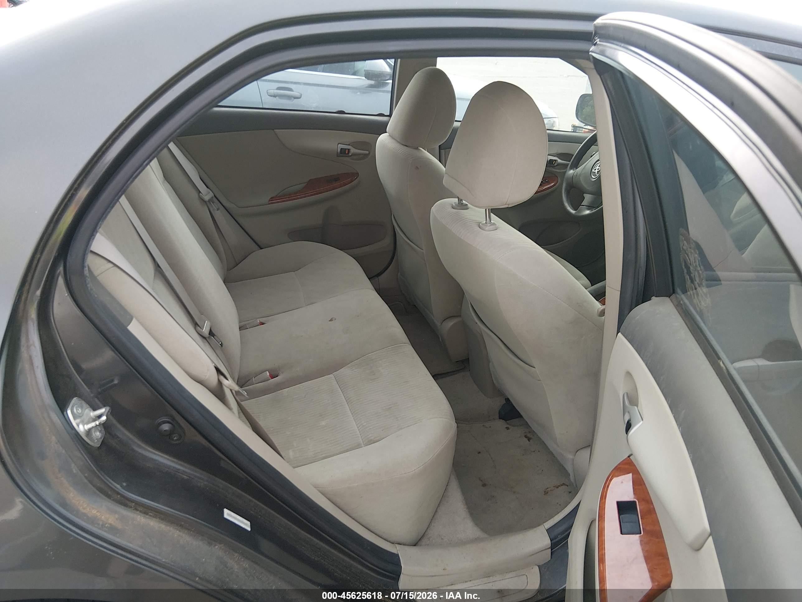2009 Toyota Corolla Xle Gray vin: 1NXBU40E79Z099689