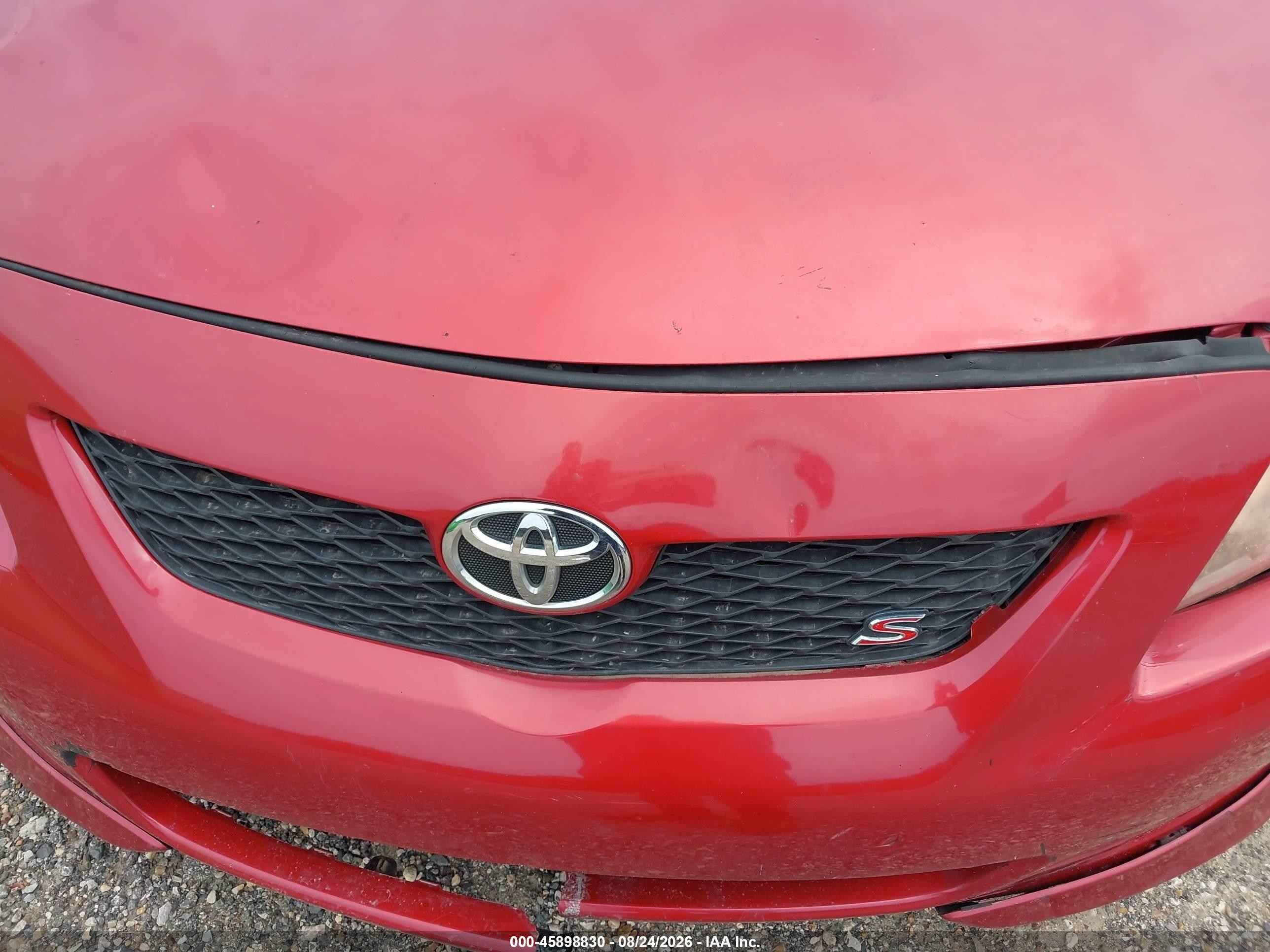 2009 Toyota Corolla S Red vin: 1NXBU40E79Z109251
