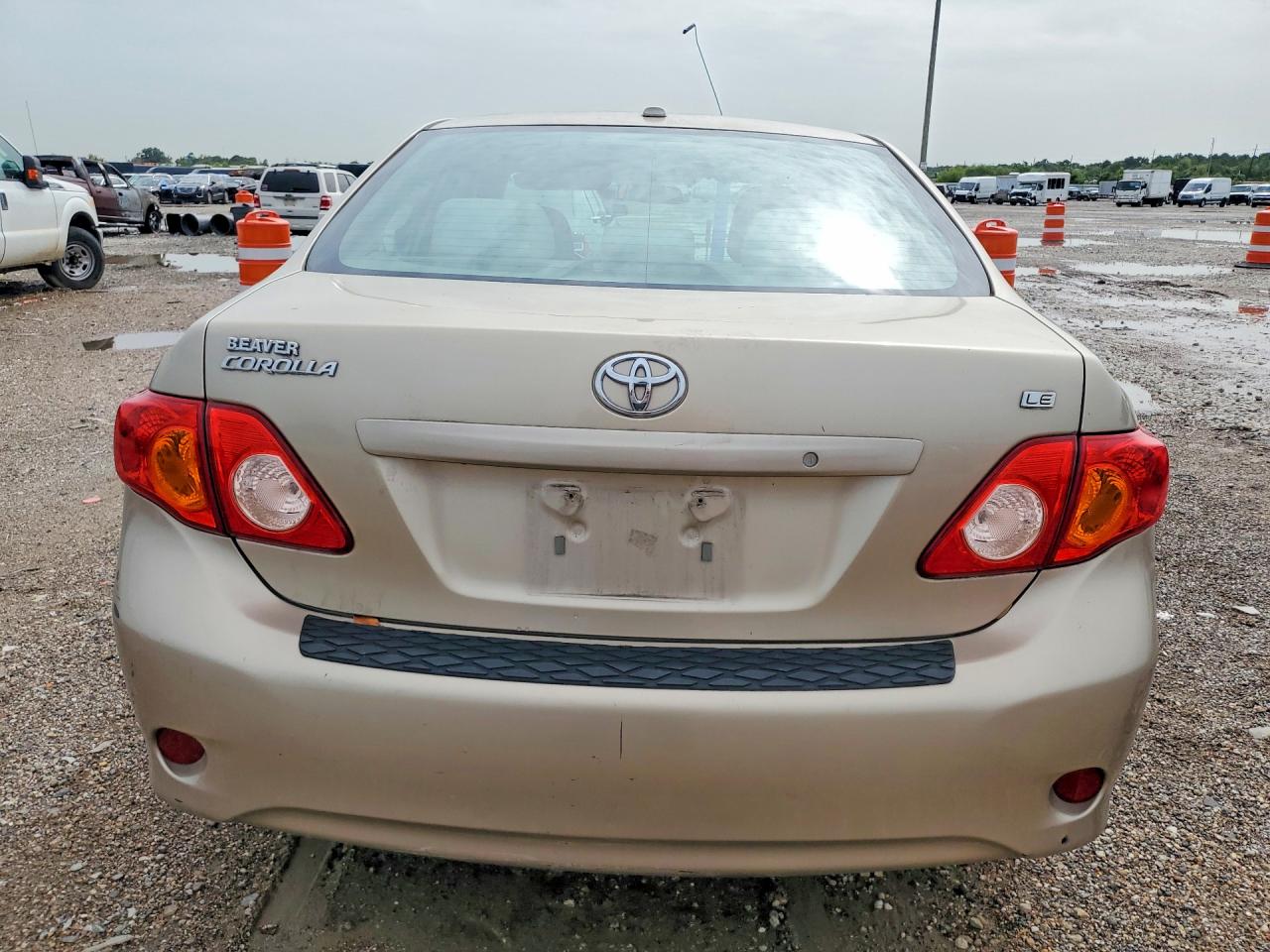 2009 Toyota Corolla Le Tan vin: 1NXBU40E79Z128723