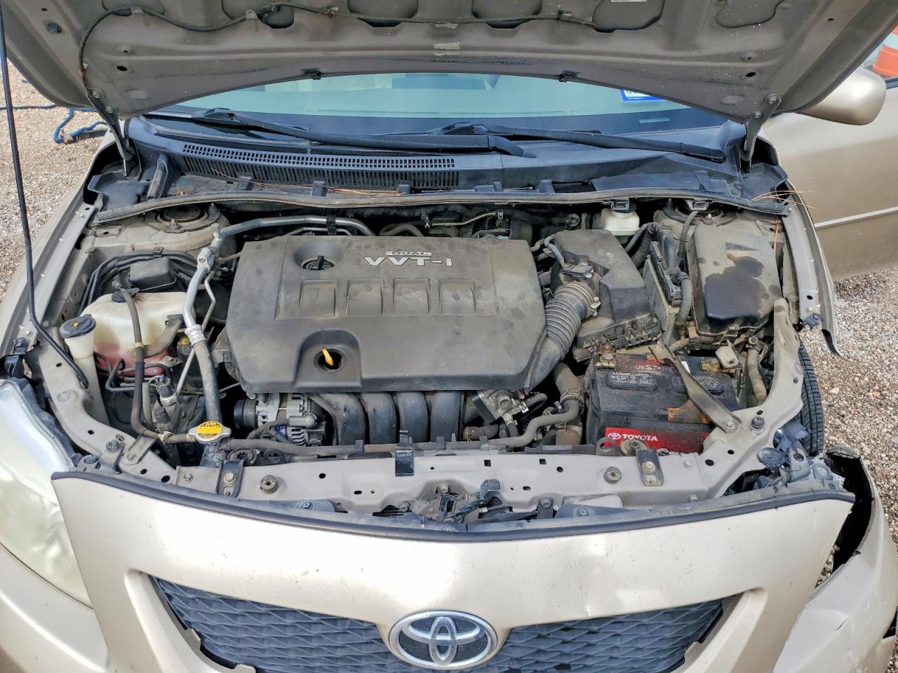 2009 Toyota Corolla Le Tan vin: 1NXBU40E79Z128723