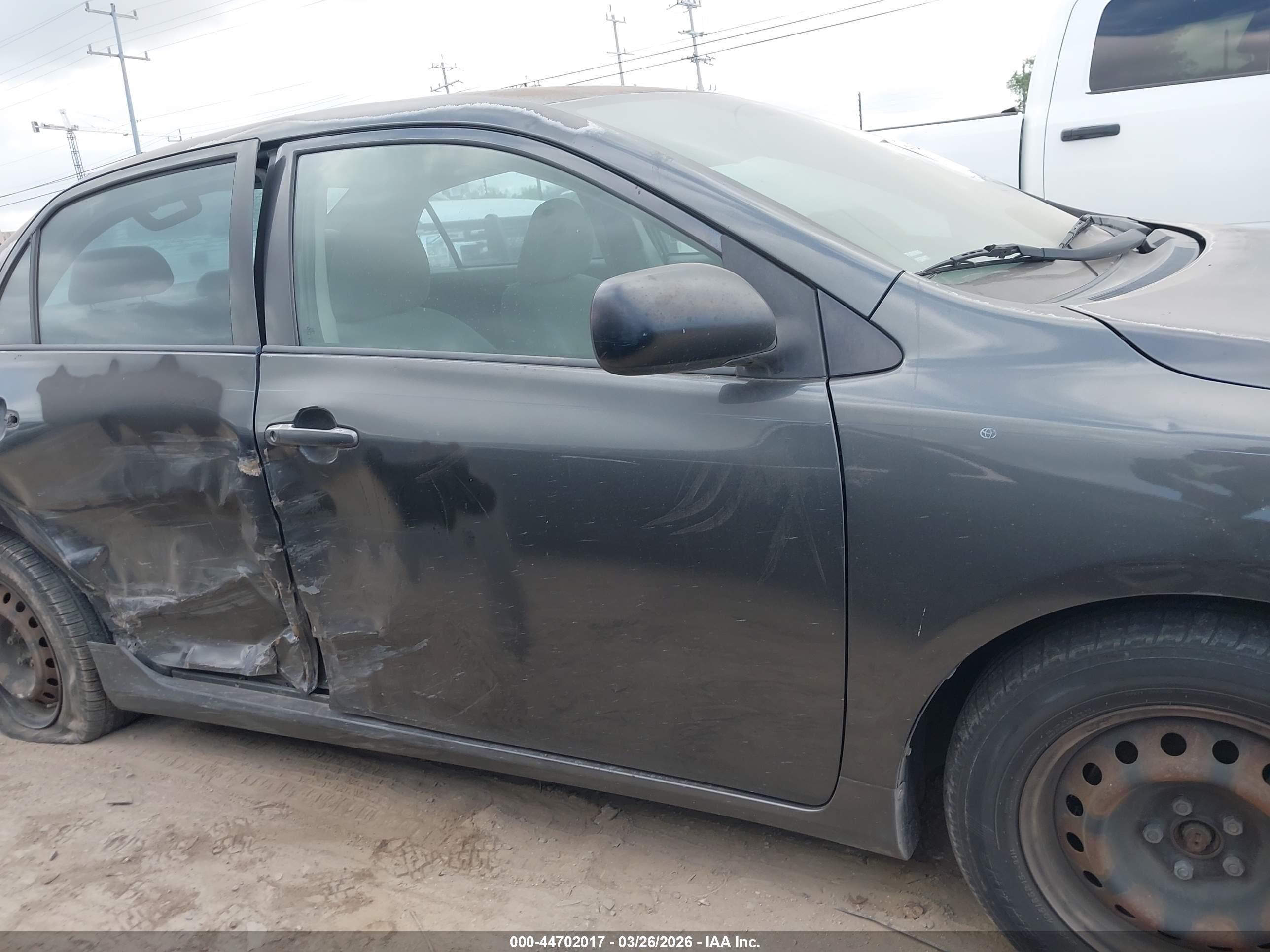 2009 Toyota Corolla   Gray vin: 1NXBU40E79Z143352
