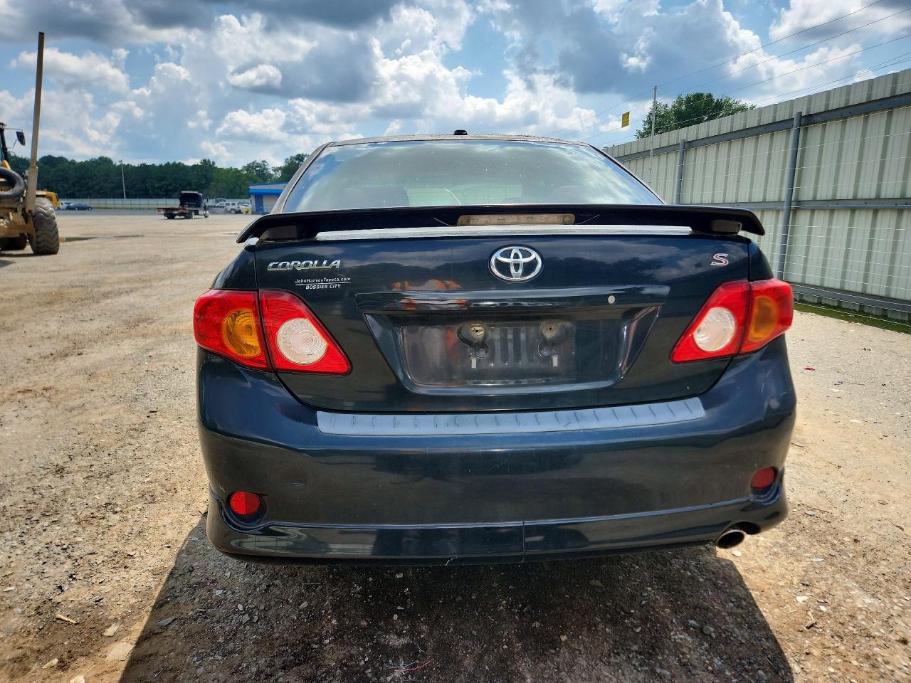 2009 Toyota Corolla S Black vin: 1NXBU40E79Z147532