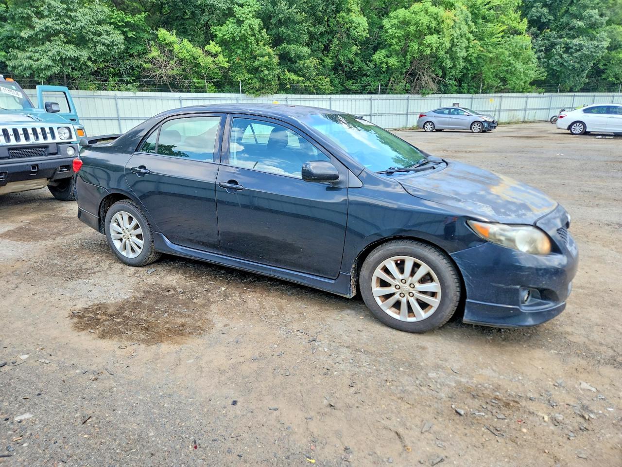 2009 Toyota Corolla S Black vin: 1NXBU40E79Z147532