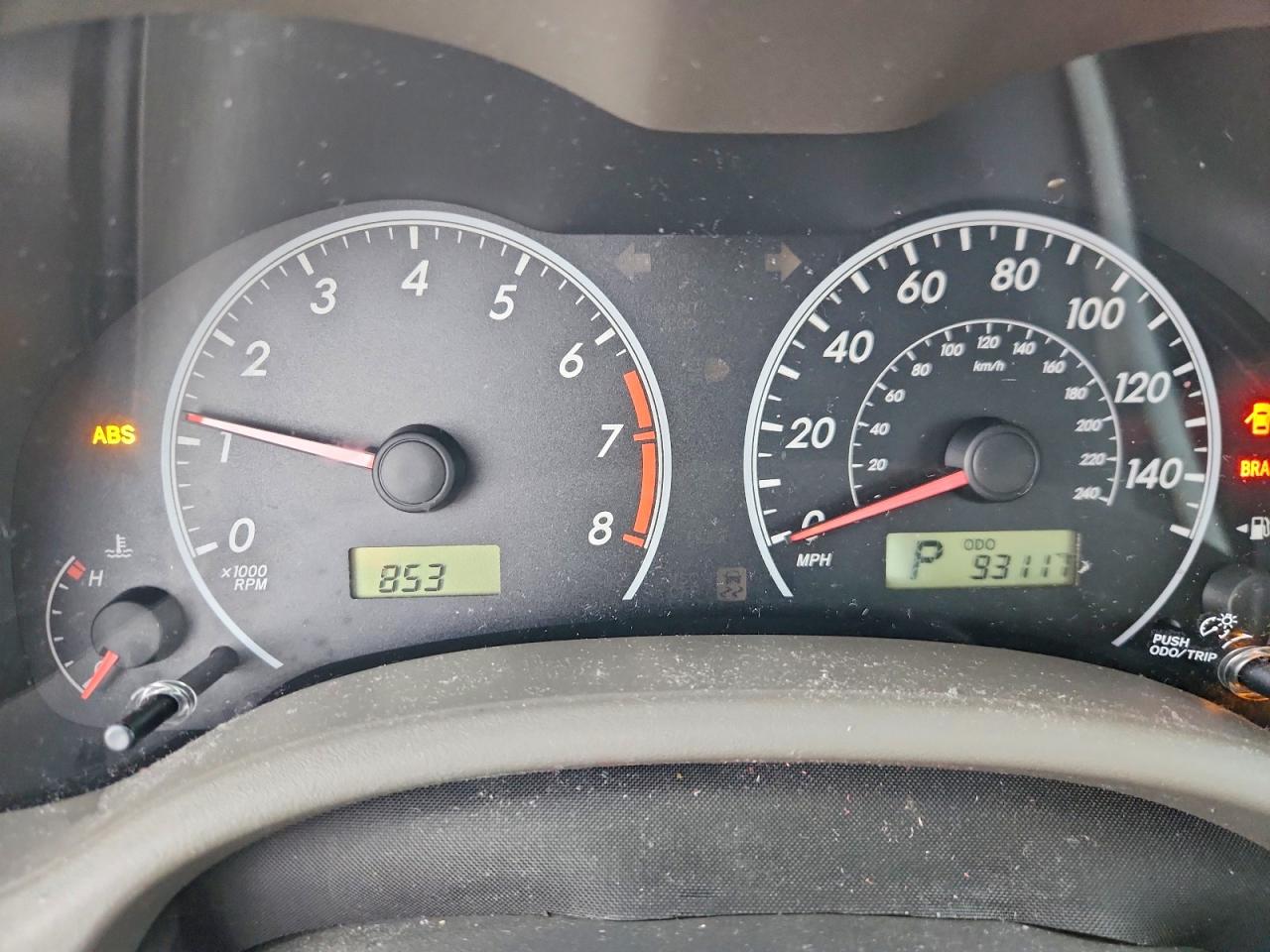 2009 Toyota Corolla Le Tan vin: 1NXBU40E79Z151631