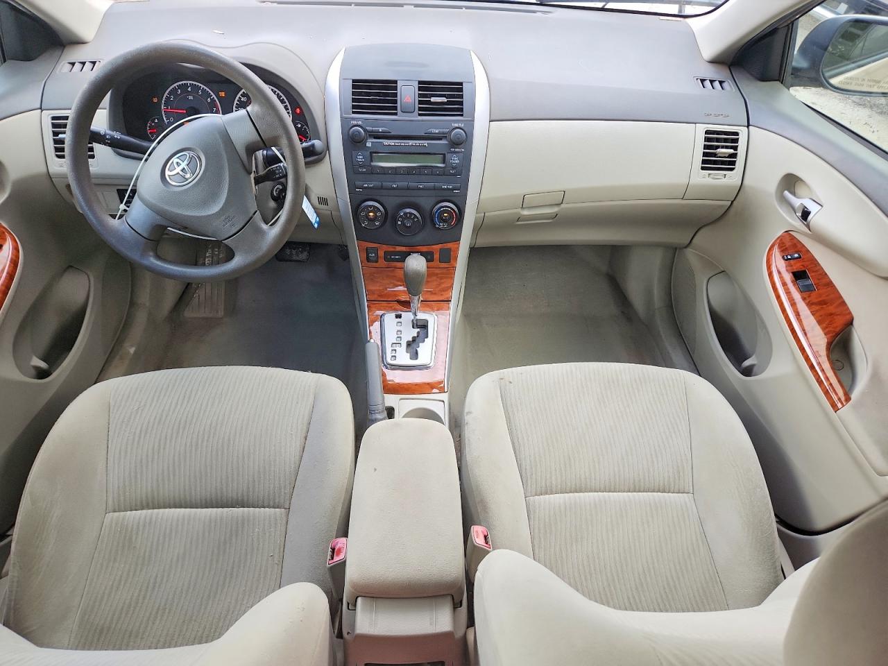 2009 Toyota Corolla Xle Бежевый vin: 1NXBU40E89Z005688