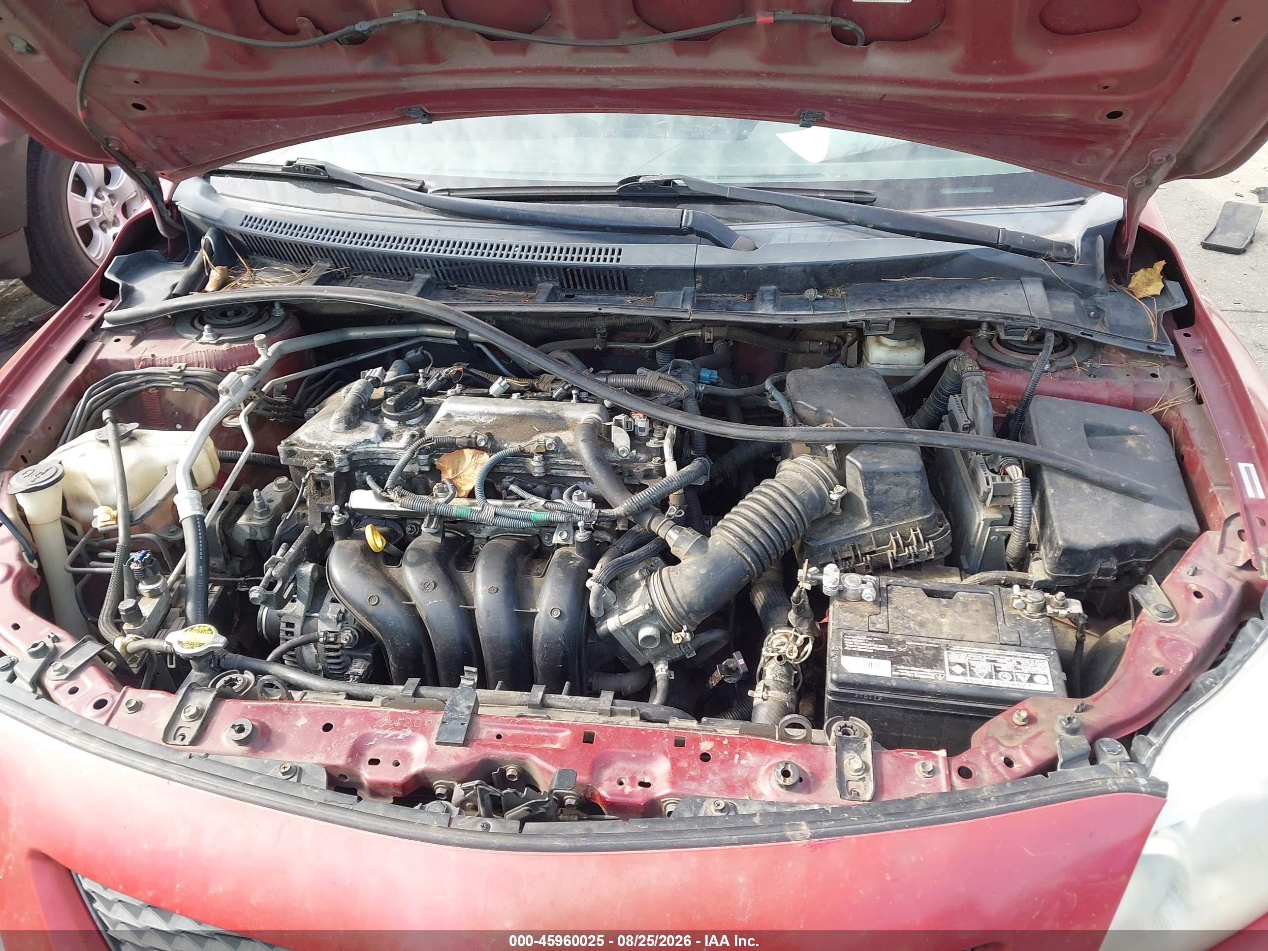2009 Toyota Corolla Xle Red vin: 1NXBU40E89Z017162