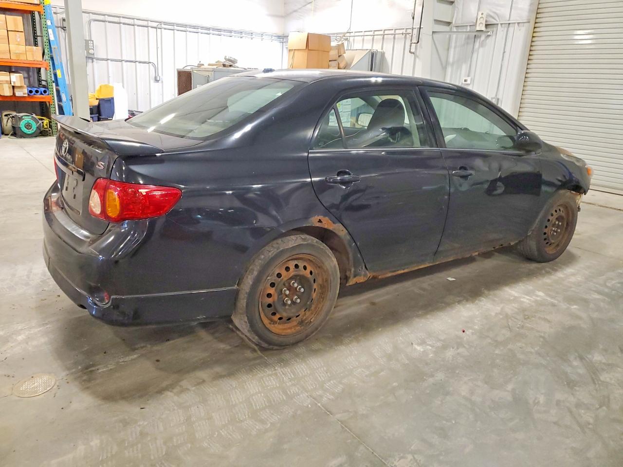 2009 Toyota Corolla Черный vin: 1NXBU40E89Z018862