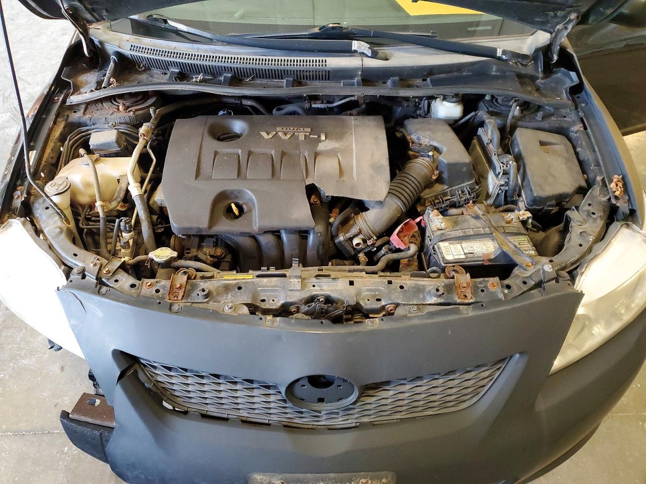 2009 Toyota Corolla Черный vin: 1NXBU40E89Z018862