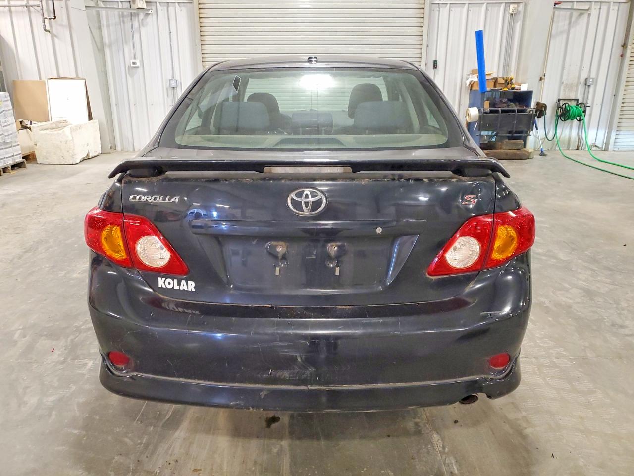 2009 Toyota Corolla Черный vin: 1NXBU40E89Z018862