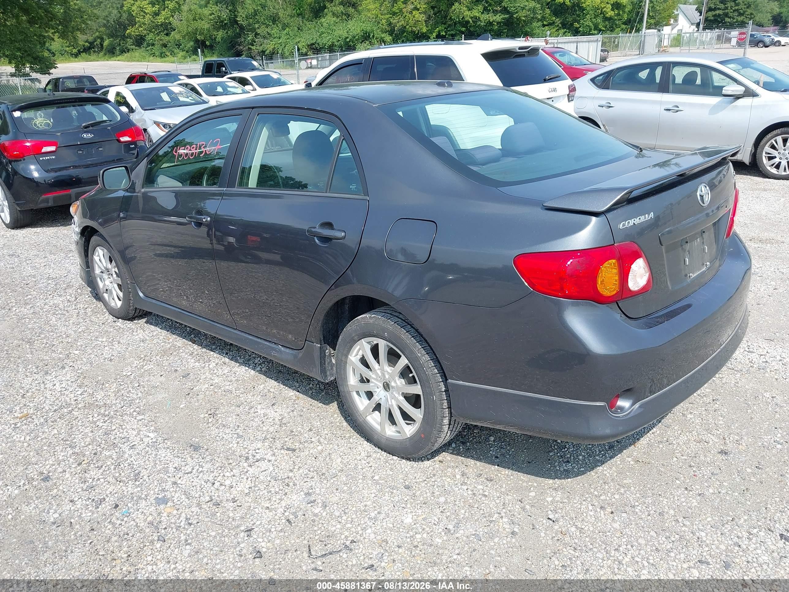 2009 Toyota Corolla S Gray vin: 1NXBU40E89Z025567