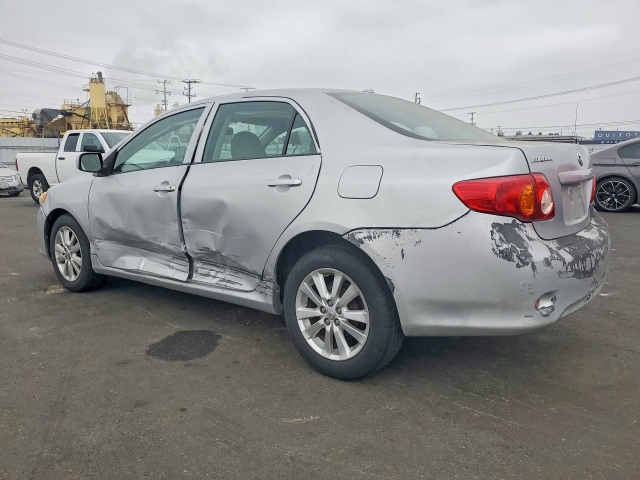 2009 Toyota Corolla Le Серебряный vin: 1NXBU40E89Z027979