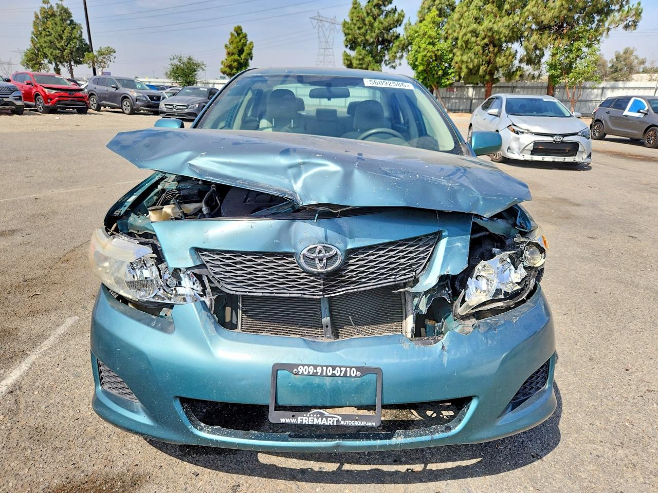 2009 Toyota Corolla Le Green vin: 1NXBU40E89Z050050