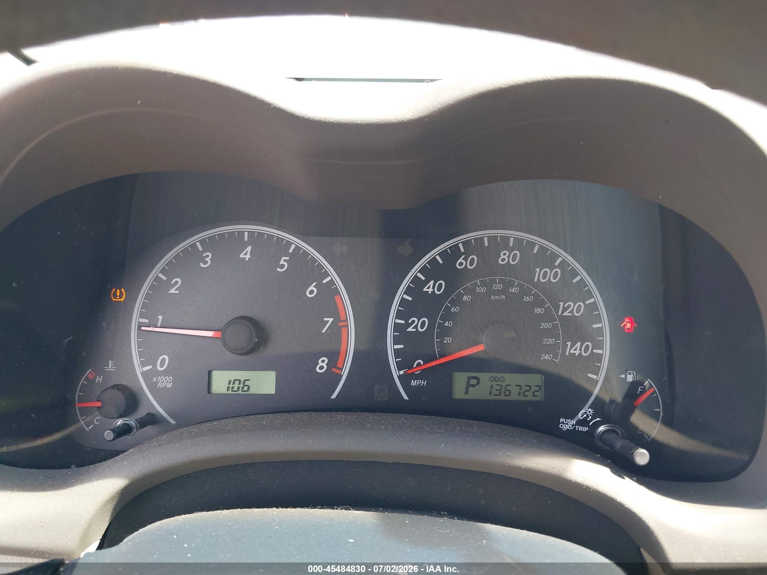 2009 Toyota Corolla Le Золотой vin: 1NXBU40E89Z061159