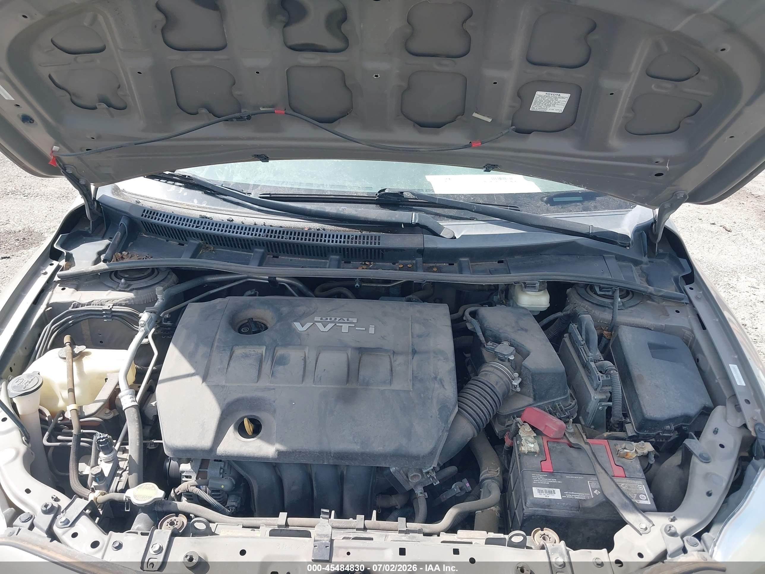 2009 Toyota Corolla Le Золотой vin: 1NXBU40E89Z061159