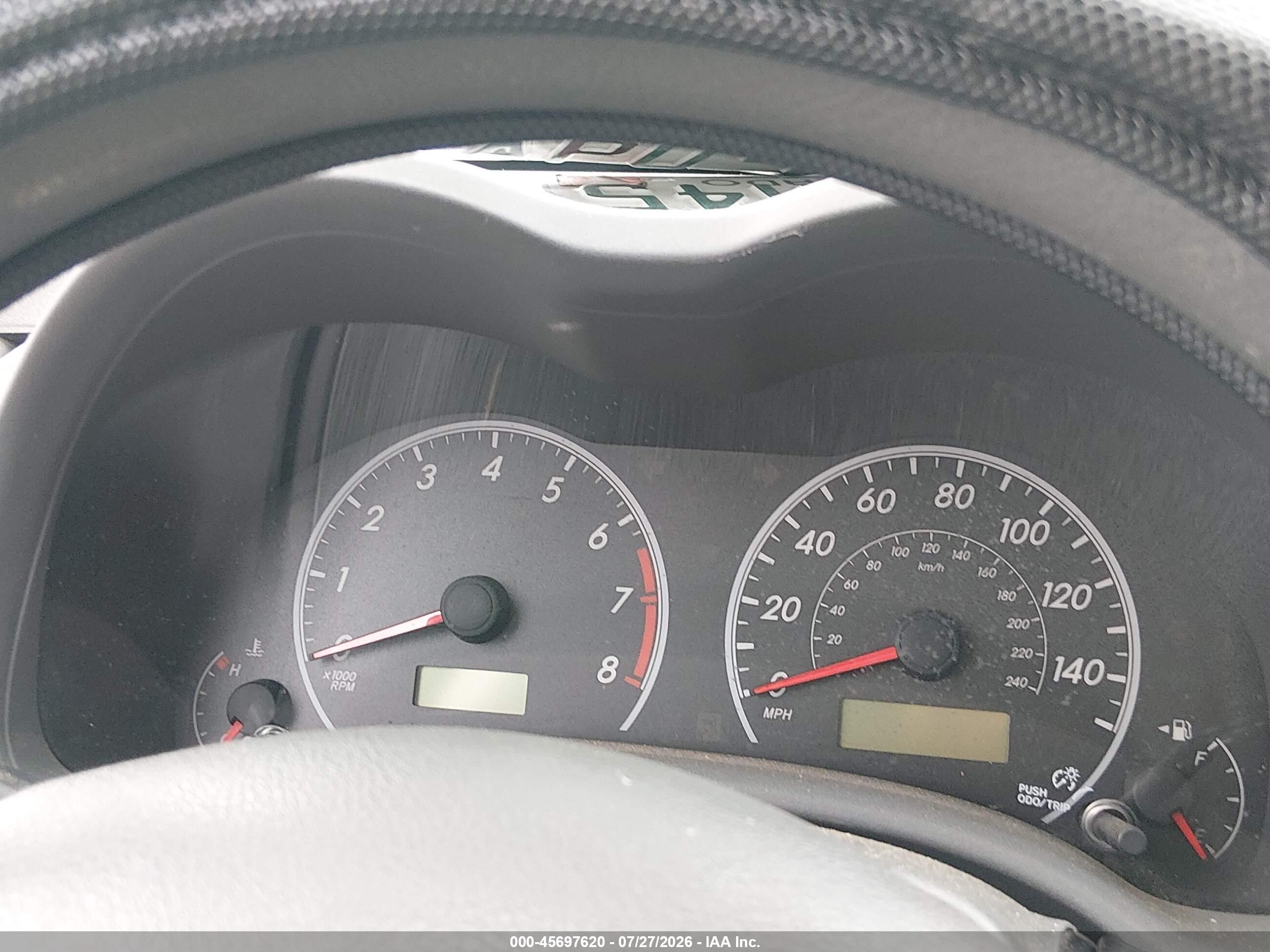 2009 Toyota Corolla Le Белый vin: 1NXBU40E89Z064997