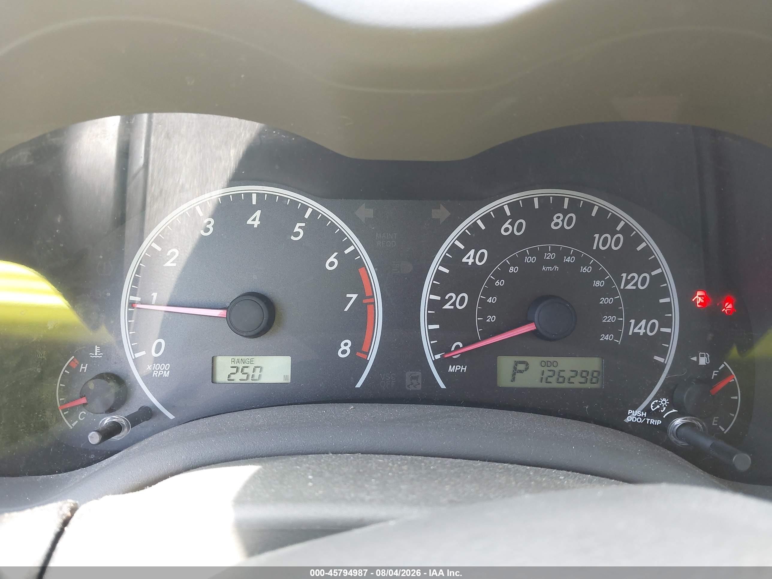 2009 Toyota Corolla Le Tan vin: 1NXBU40E89Z066099