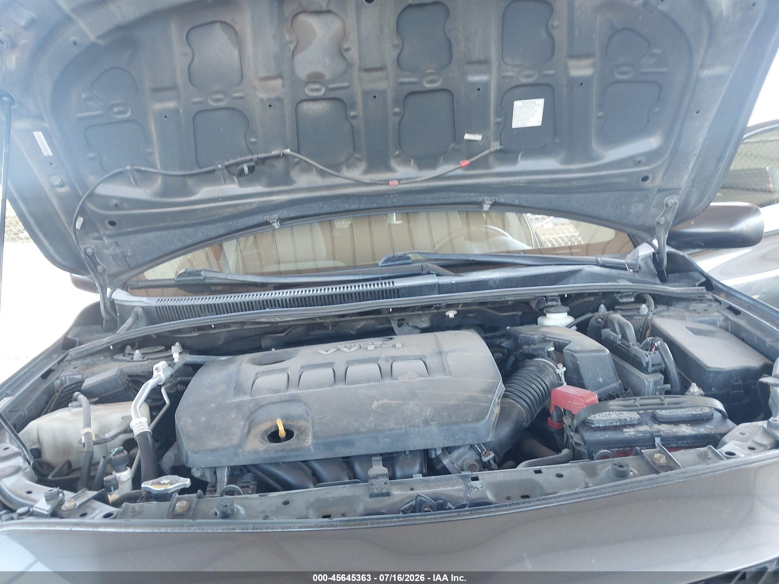 2009 Toyota Corolla Le Gray vin: 1NXBU40E89Z073828