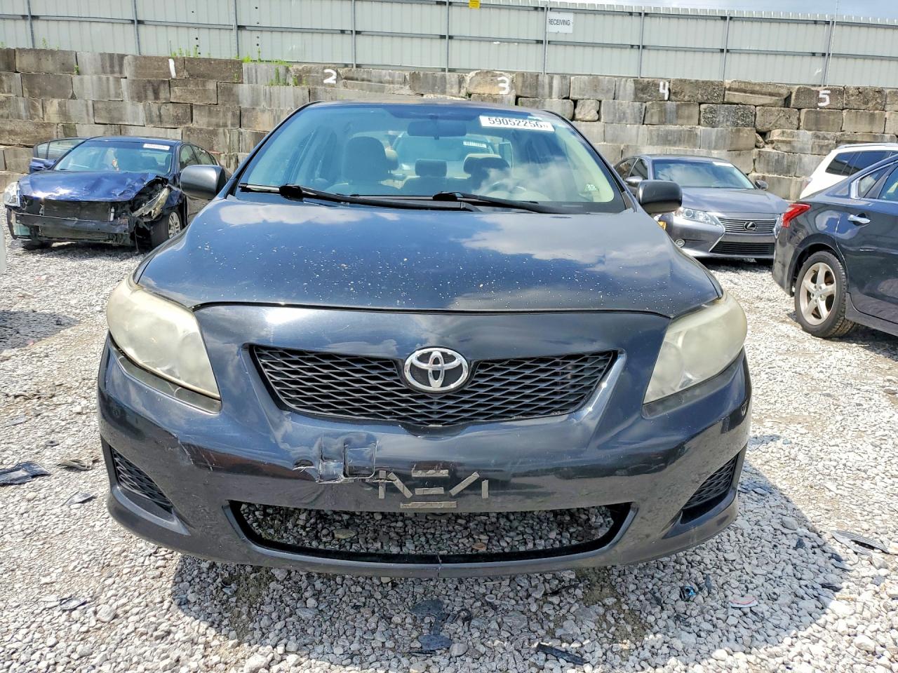 2009 Toyota Corolla Base Black vin: 1NXBU40E89Z075465