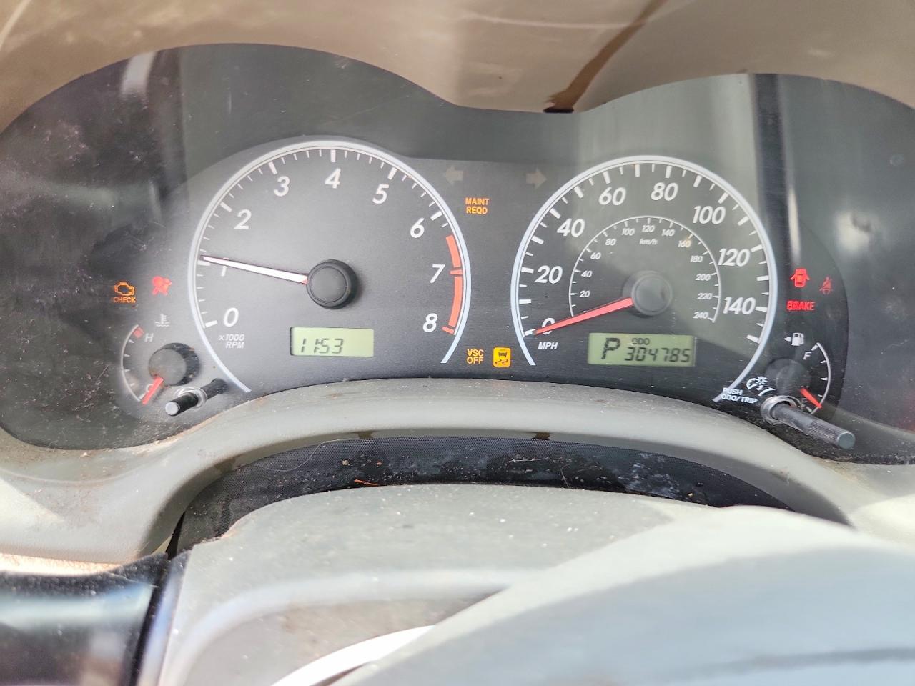 2009 Toyota Corolla Le Gold vin: 1NXBU40E89Z077507