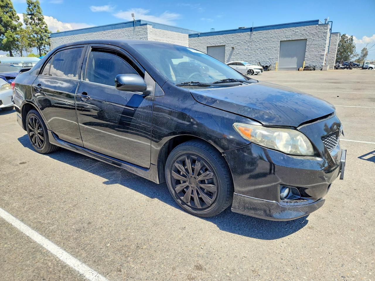 2009 Toyota Corolla S Black vin: 1NXBU40E89Z078429
