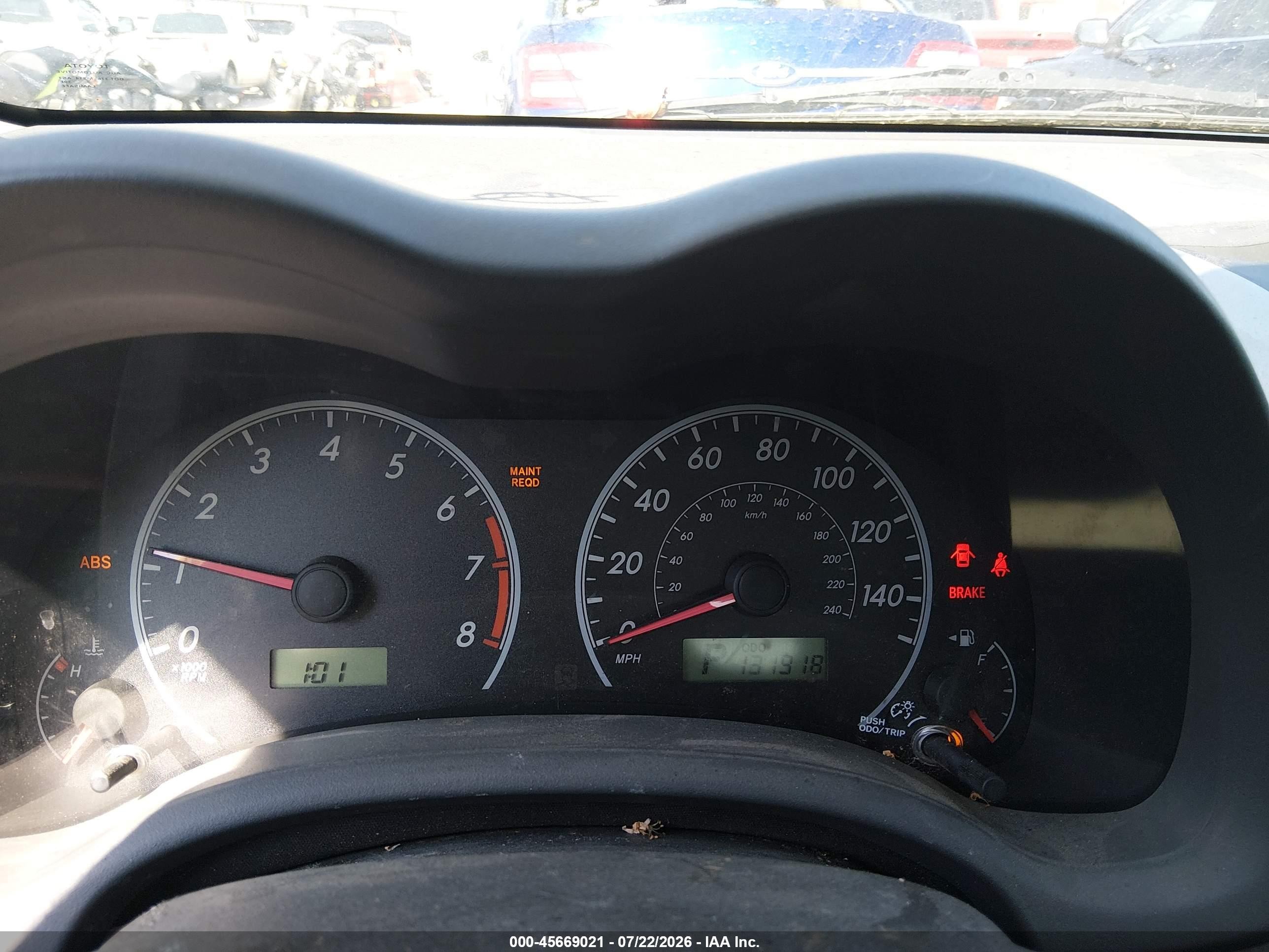 2009 Toyota Corolla Le Черный vin: 1NXBU40E89Z106018