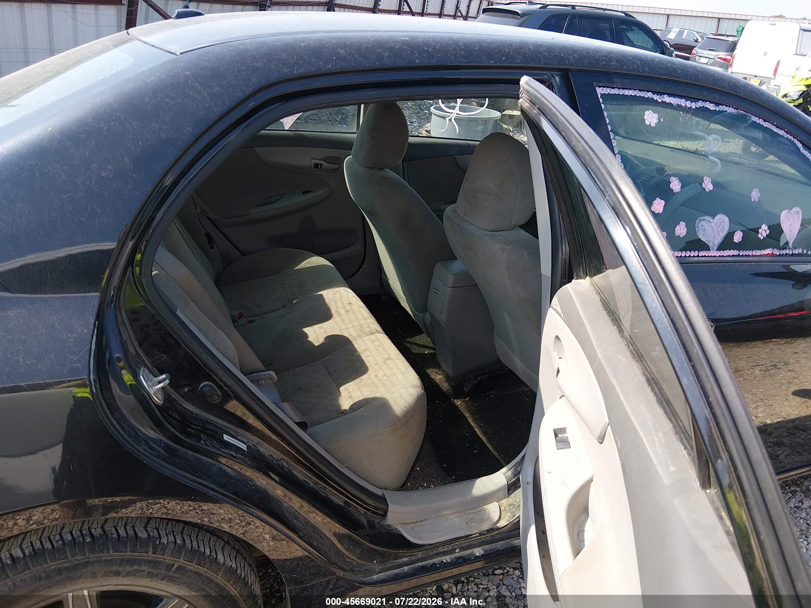 2009 Toyota Corolla Le Черный vin: 1NXBU40E89Z106018