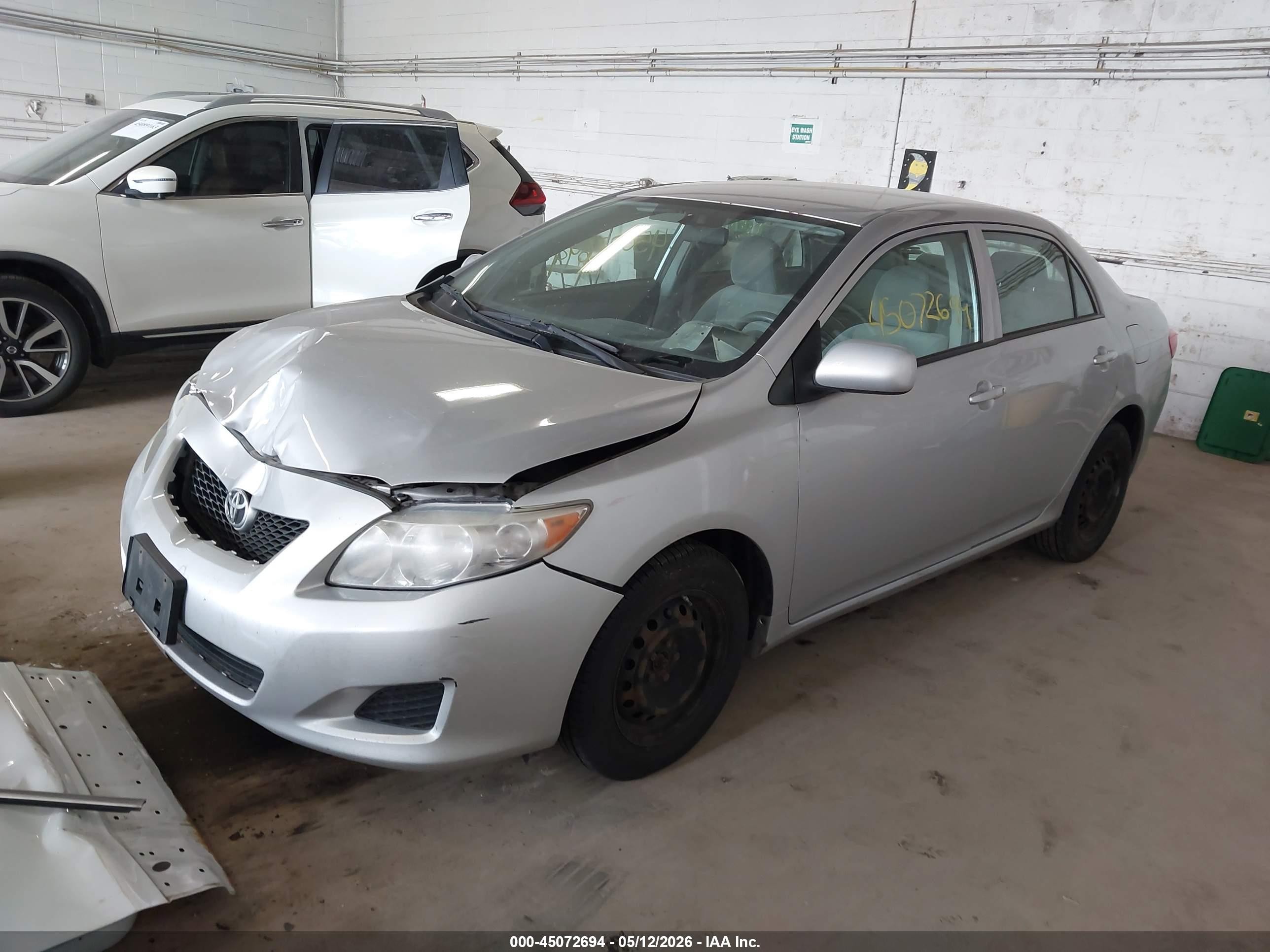2009 Toyota Corolla Le Silver vin: 1NXBU40E89Z126477