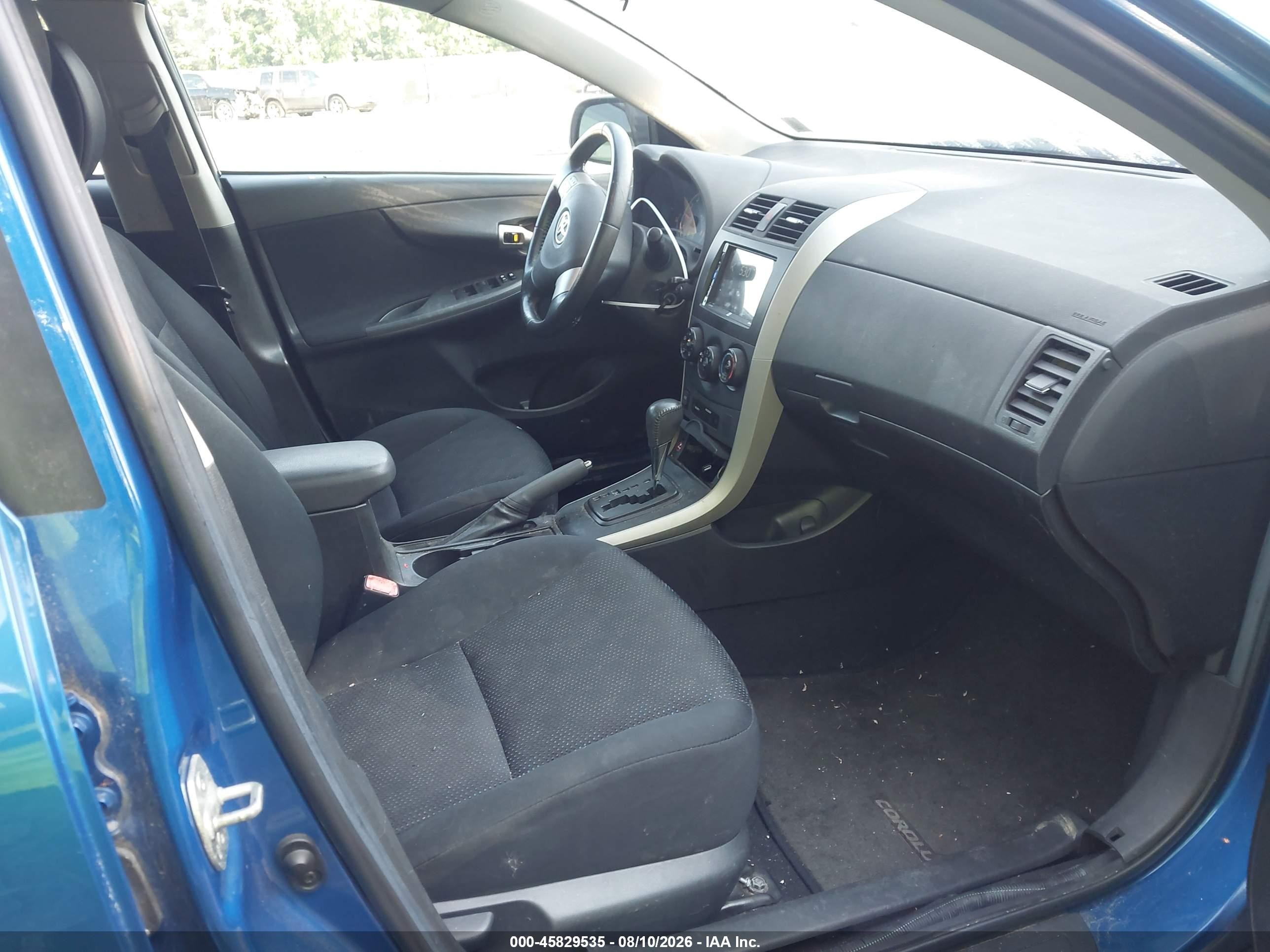 2009 Toyota Corolla S Blue vin: 1NXBU40E89Z145353