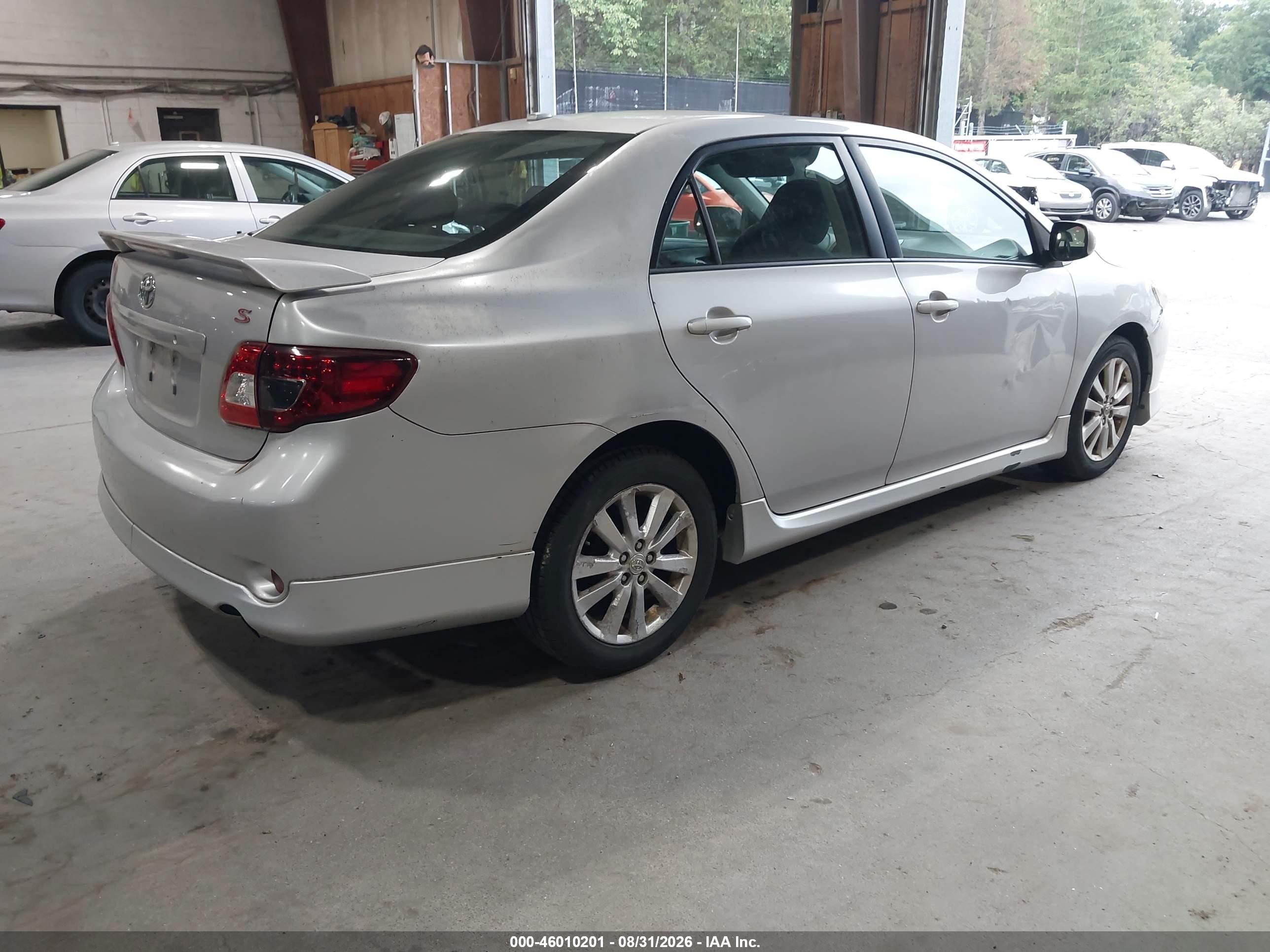 2009 Toyota Corolla S Gray vin: 1NXBU40E89Z162220