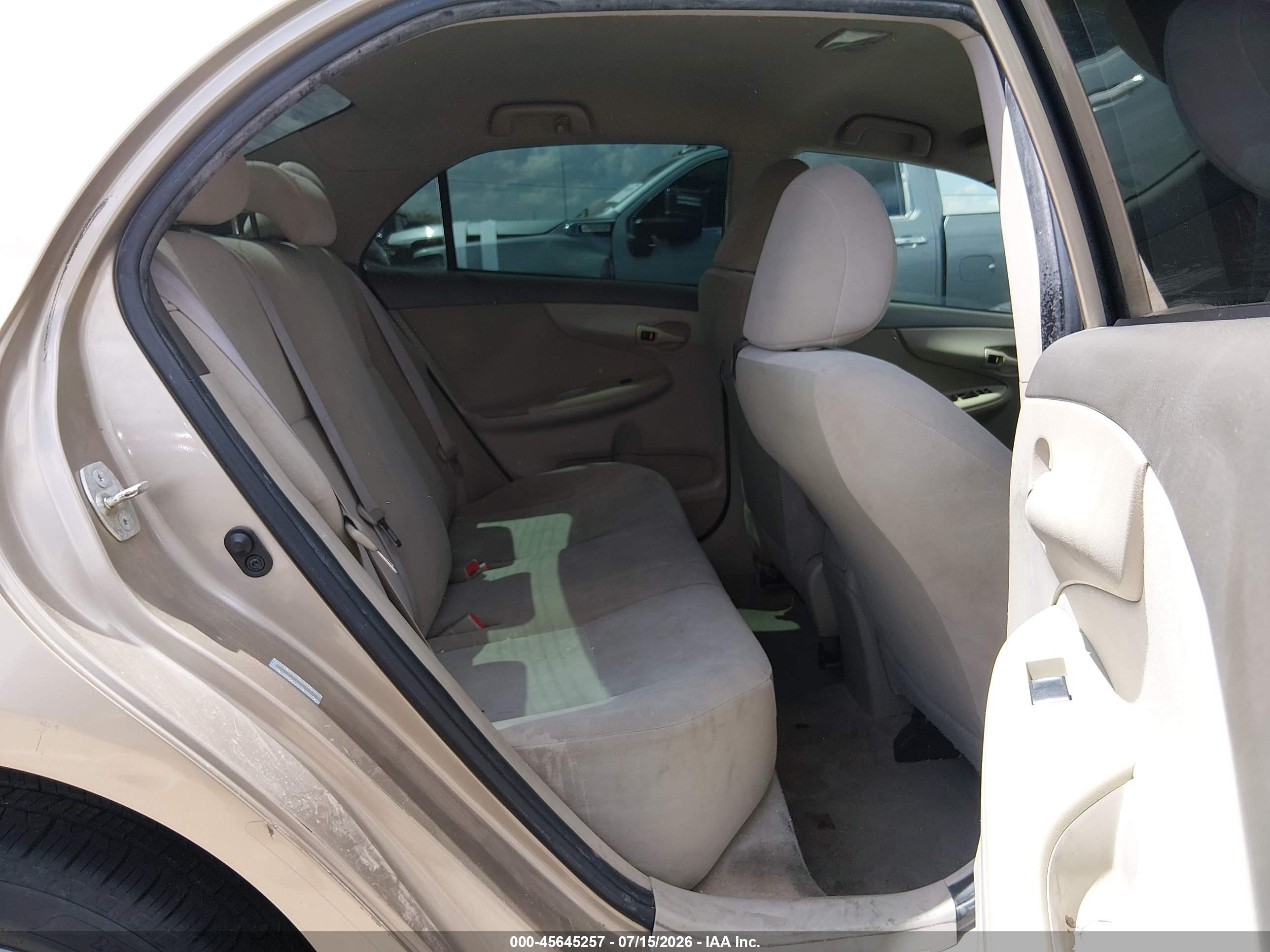 2009 Toyota Corolla Le Tan vin: 1NXBU40E99Z005358