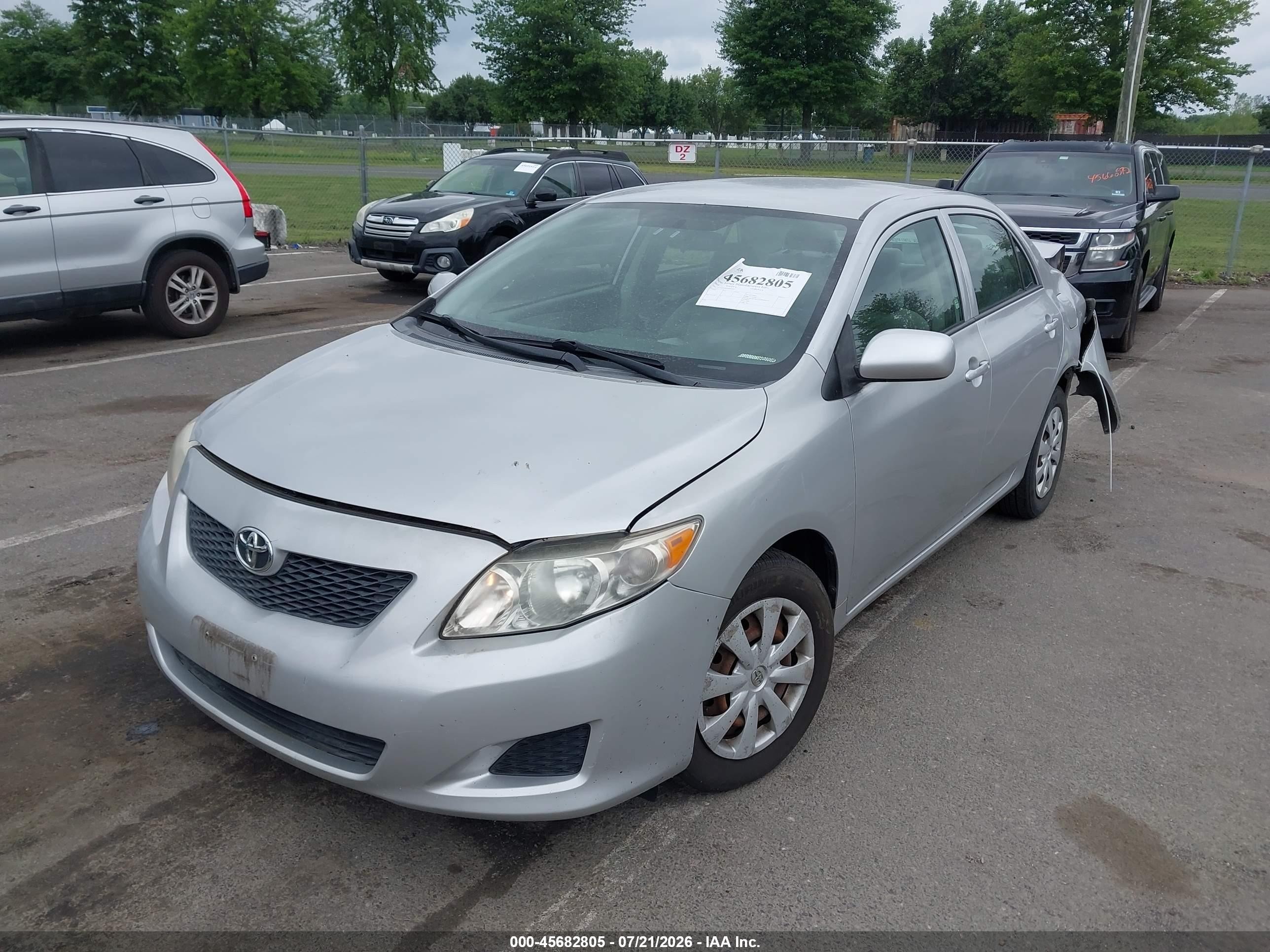 2009 Toyota Corolla S/le/xle Silver vin: 1NXBU40E99Z007207