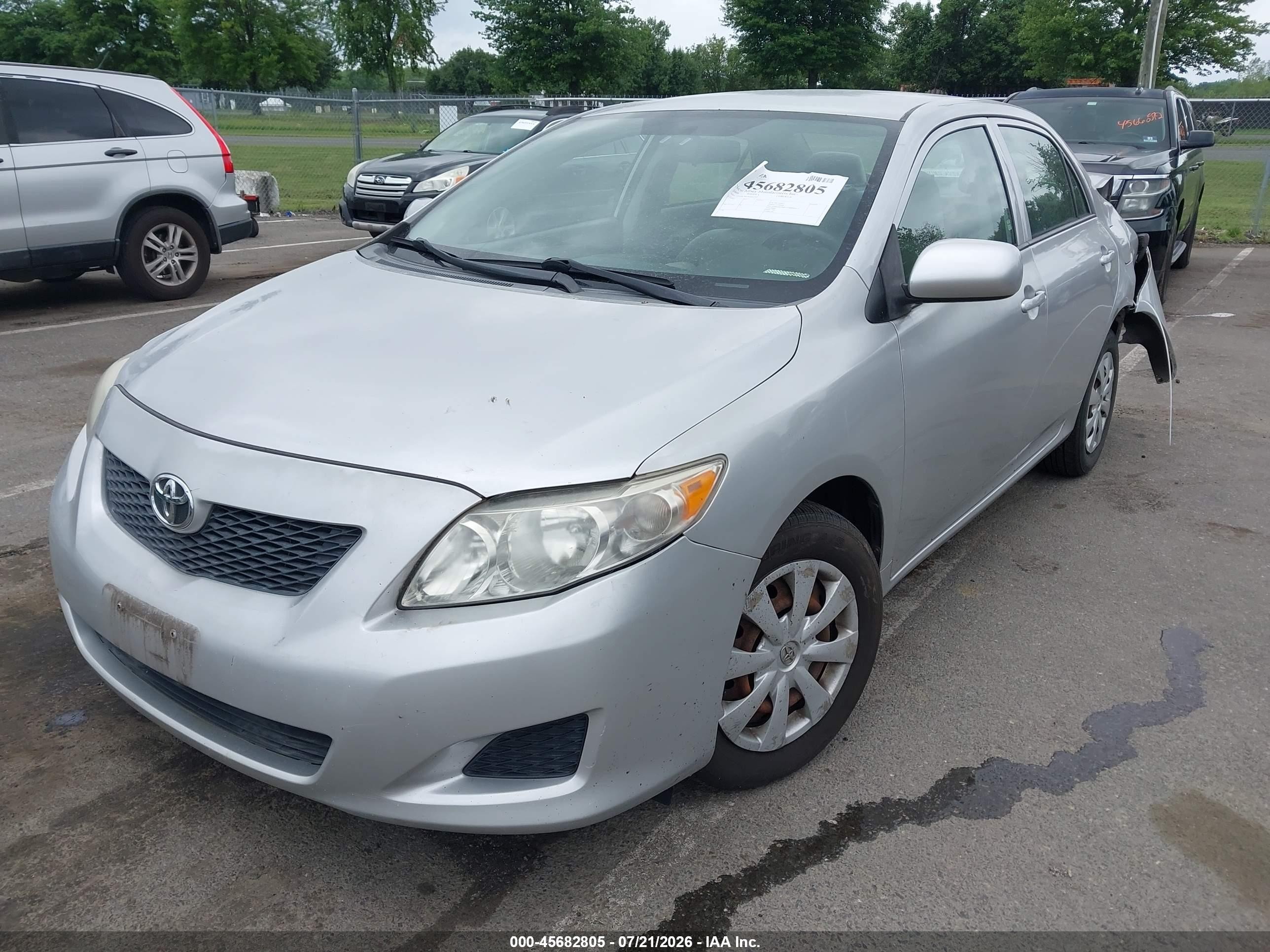 2009 Toyota Corolla S/le/xle Silver vin: 1NXBU40E99Z007207