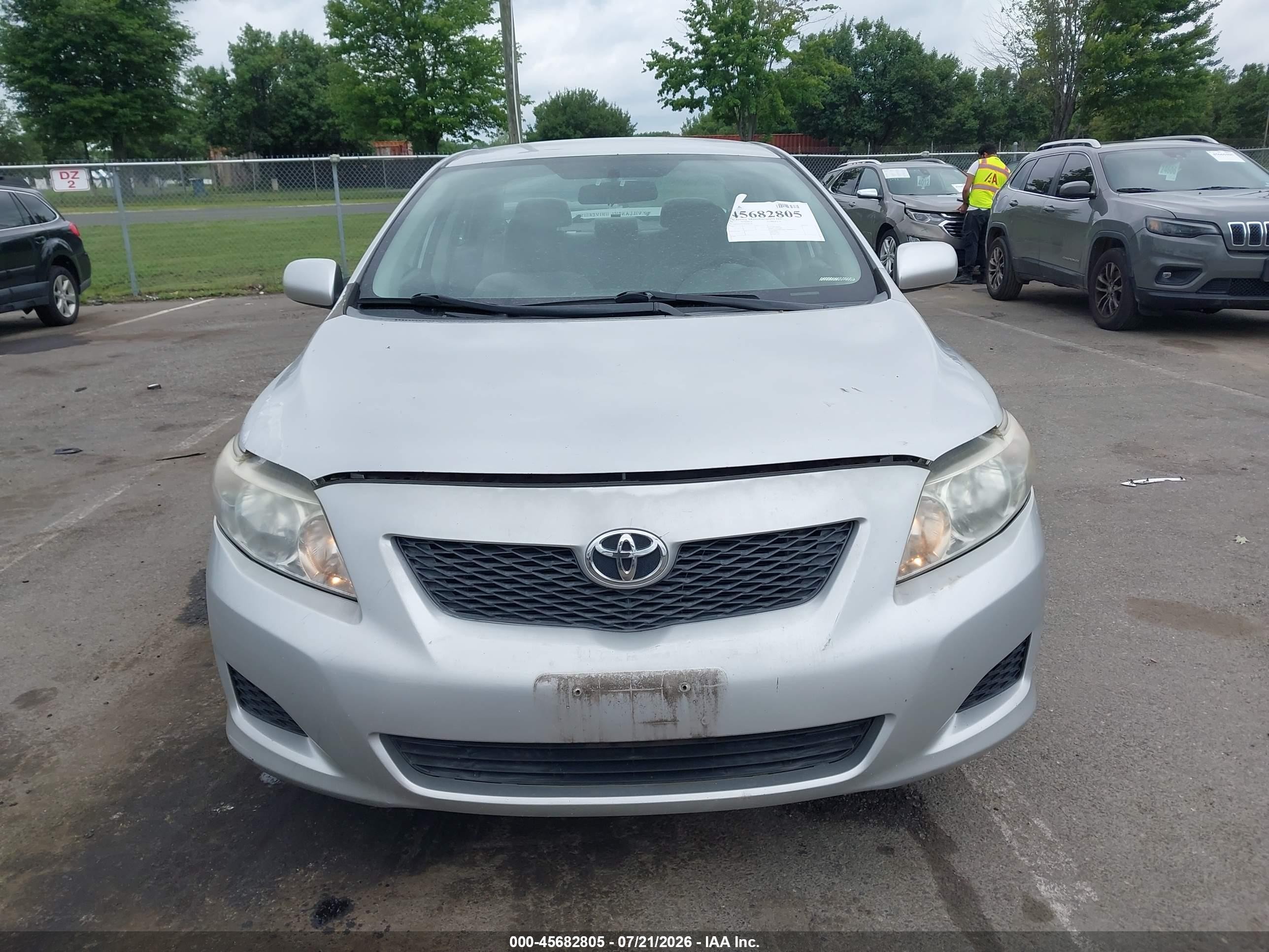 2009 Toyota Corolla S/le/xle Silver vin: 1NXBU40E99Z007207
