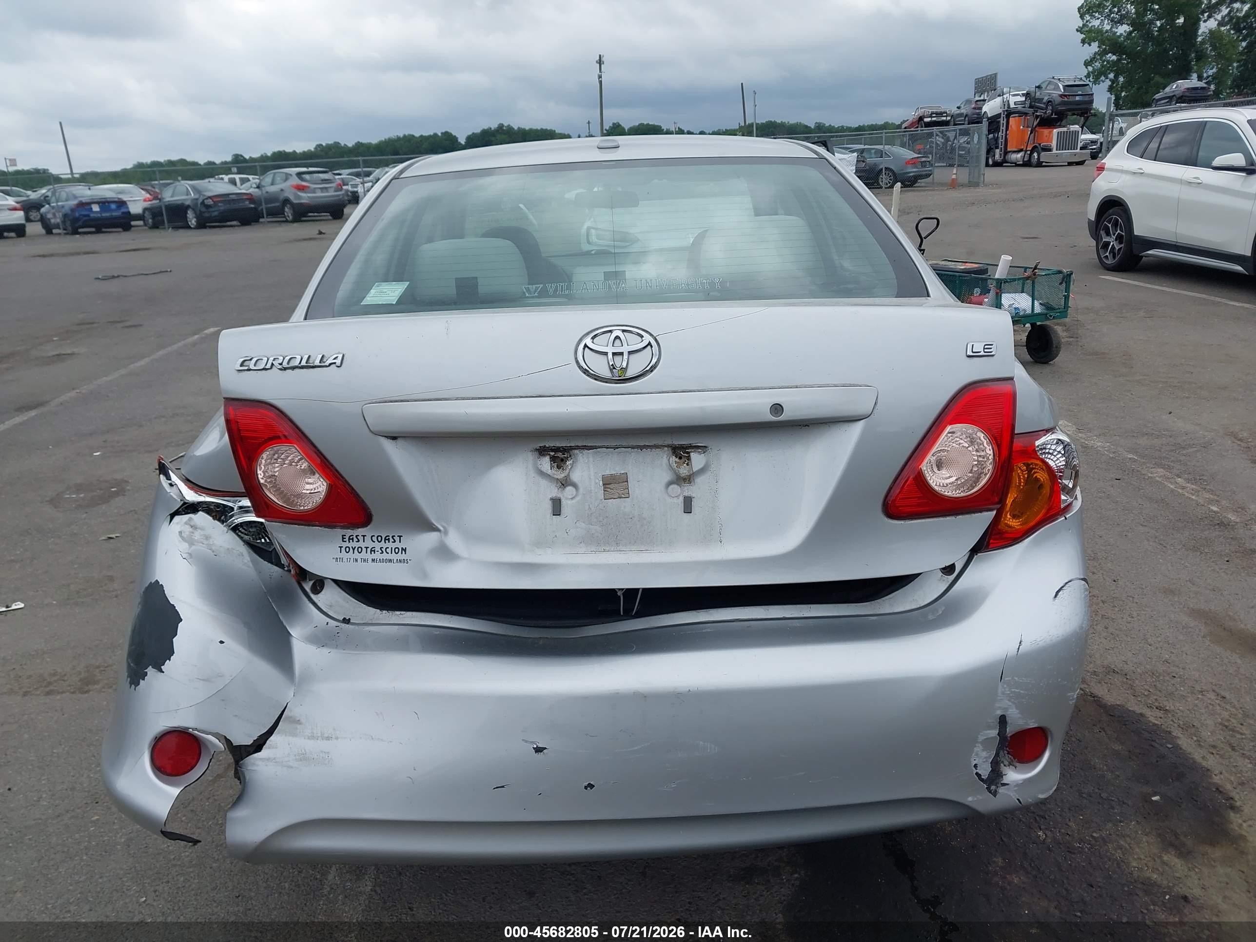 2009 Toyota Corolla S/le/xle Silver vin: 1NXBU40E99Z007207