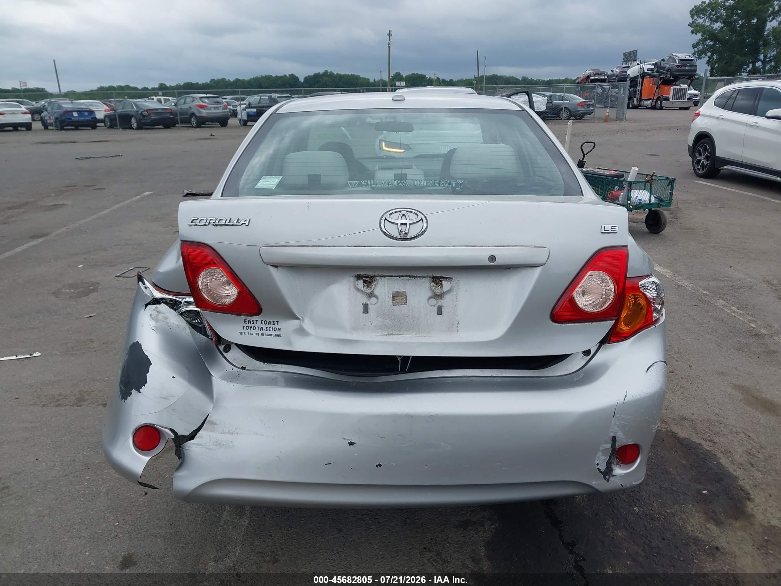 2009 Toyota Corolla S/le/xle Silver vin: 1NXBU40E99Z007207
