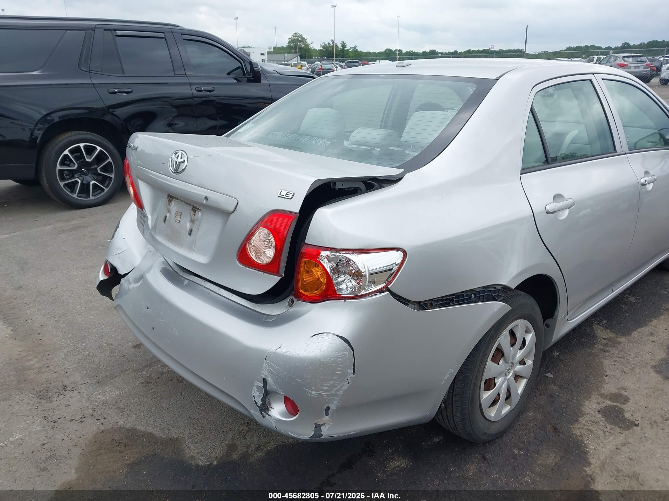 2009 Toyota Corolla S/le/xle Silver vin: 1NXBU40E99Z007207