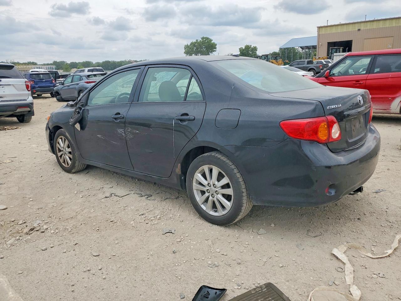 2009 Toyota Corolla Xle Black vin: 1NXBU40E99Z009328