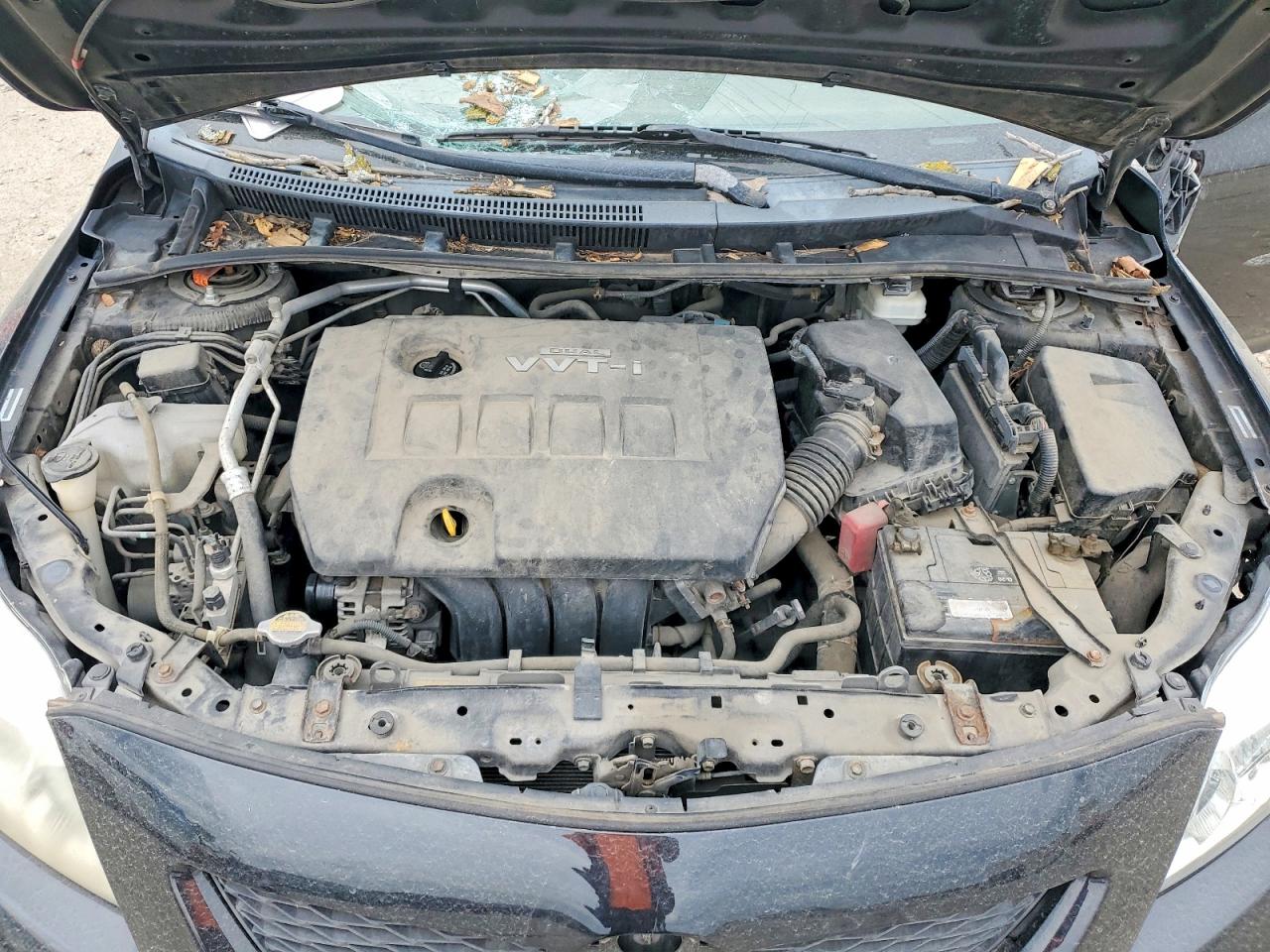2009 Toyota Corolla Xle Black vin: 1NXBU40E99Z009328