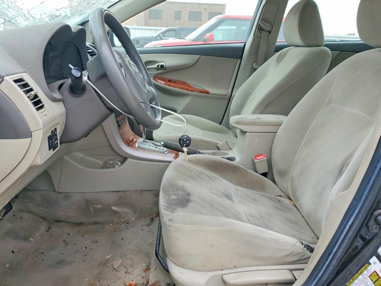 2009 Toyota Corolla Xle Black vin: 1NXBU40E99Z009328