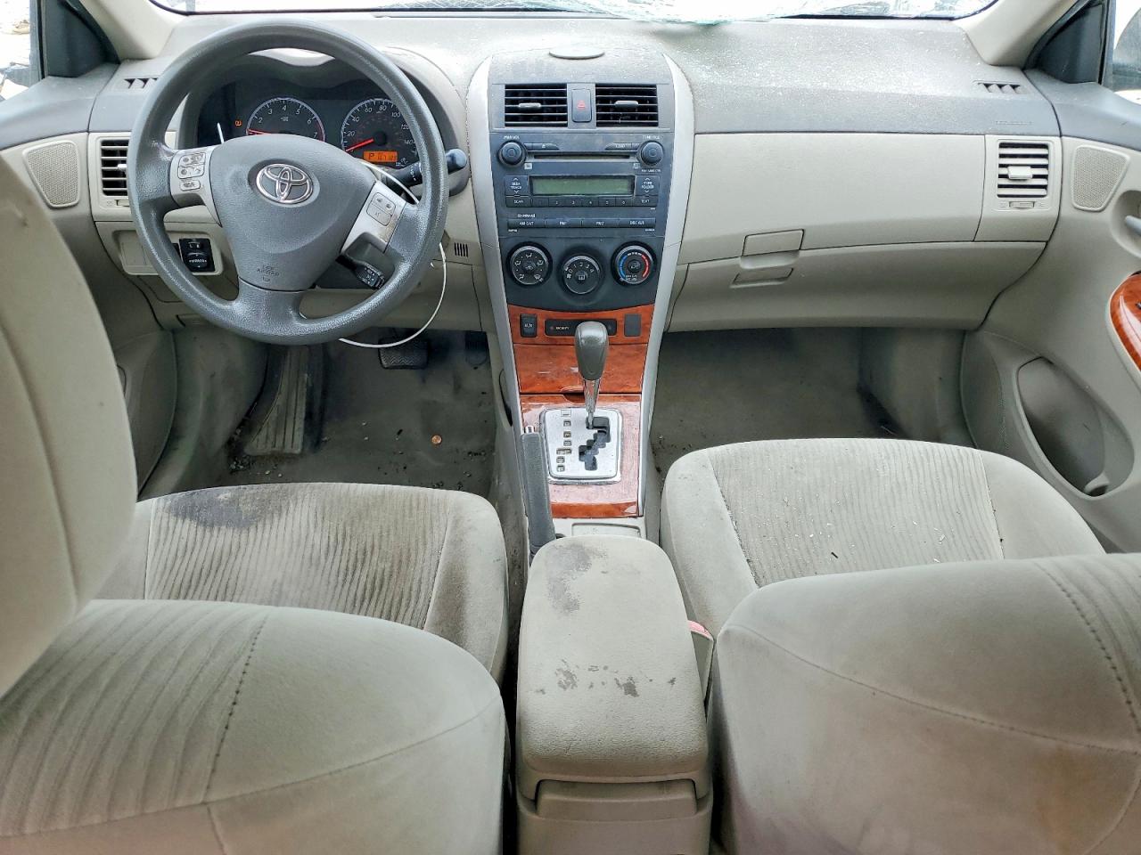 2009 Toyota Corolla Xle Black vin: 1NXBU40E99Z009328