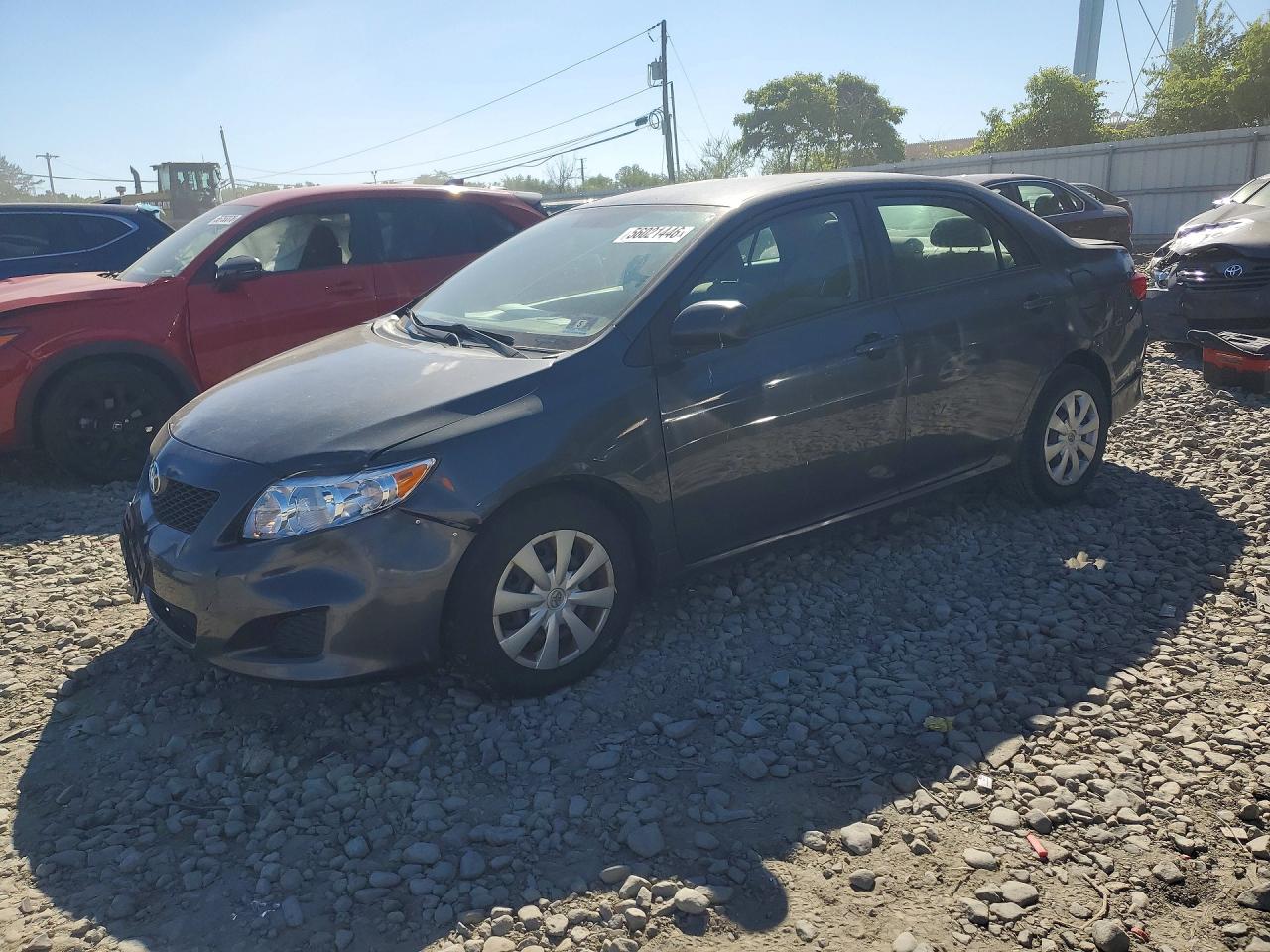 2009 Toyota Corolla Base Gray vin: 1NXBU40E99Z018448