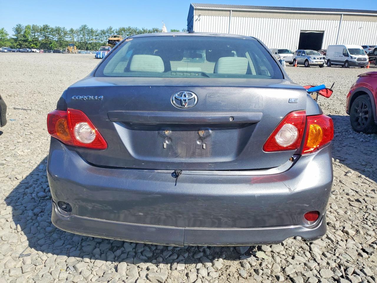 2009 Toyota Corolla Base Gray vin: 1NXBU40E99Z018448