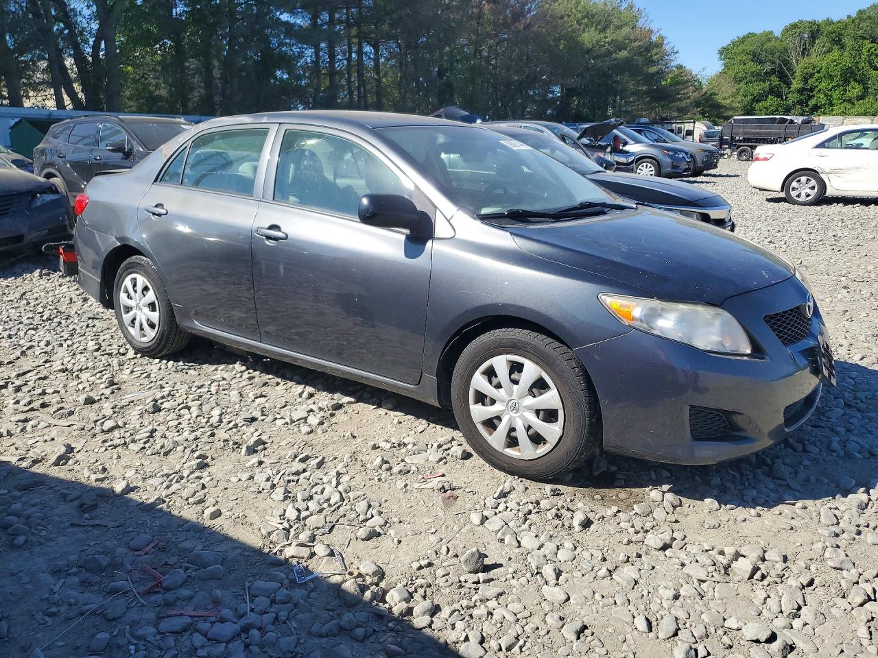 2009 Toyota Corolla Base Gray vin: 1NXBU40E99Z018448
